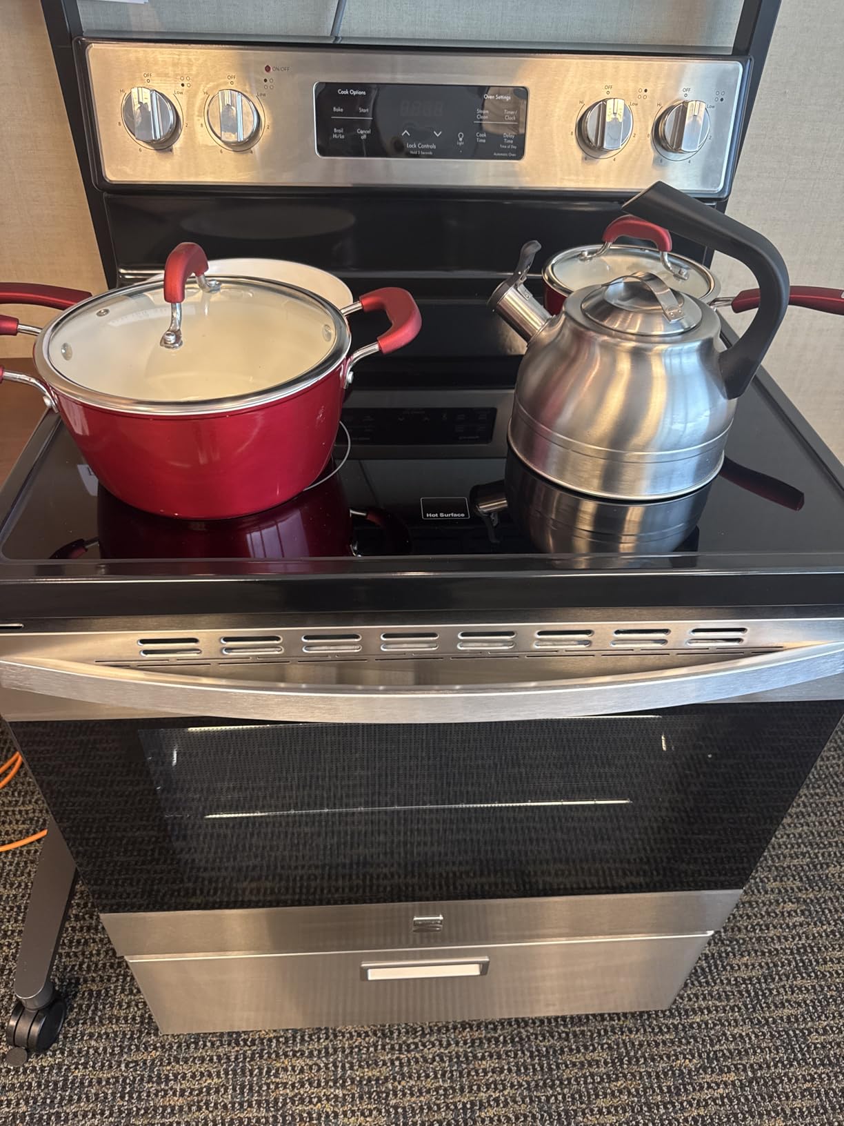 Kenmore 5.2 cu ft. Rear Control Electric Range - White customer photo 2