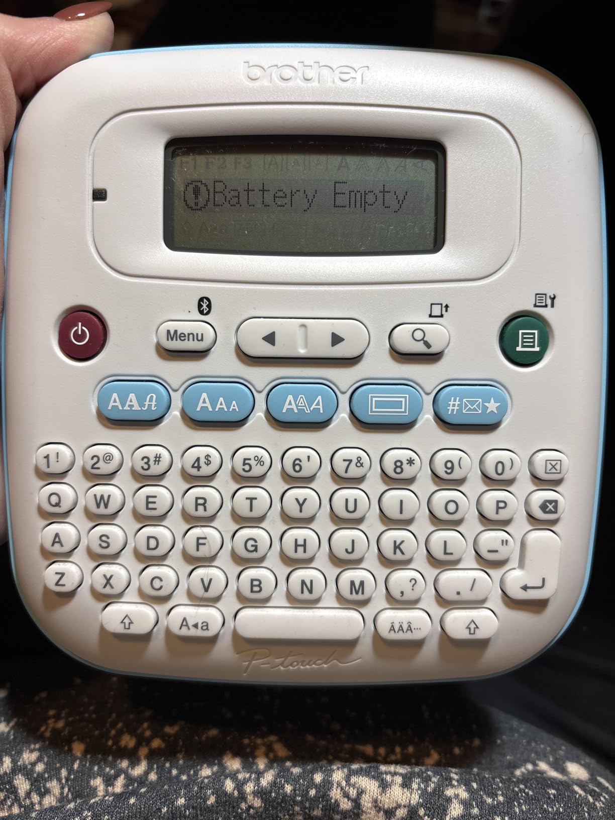 Brother P-Touch PT-N25BT Personal Connected Label Maker, Bluetooth, Design&Print2 App, Portable, Handheld and Prints with P-Touch Btag 1/2 inch (12mm) Wide Color Label Tapes customer photo 2