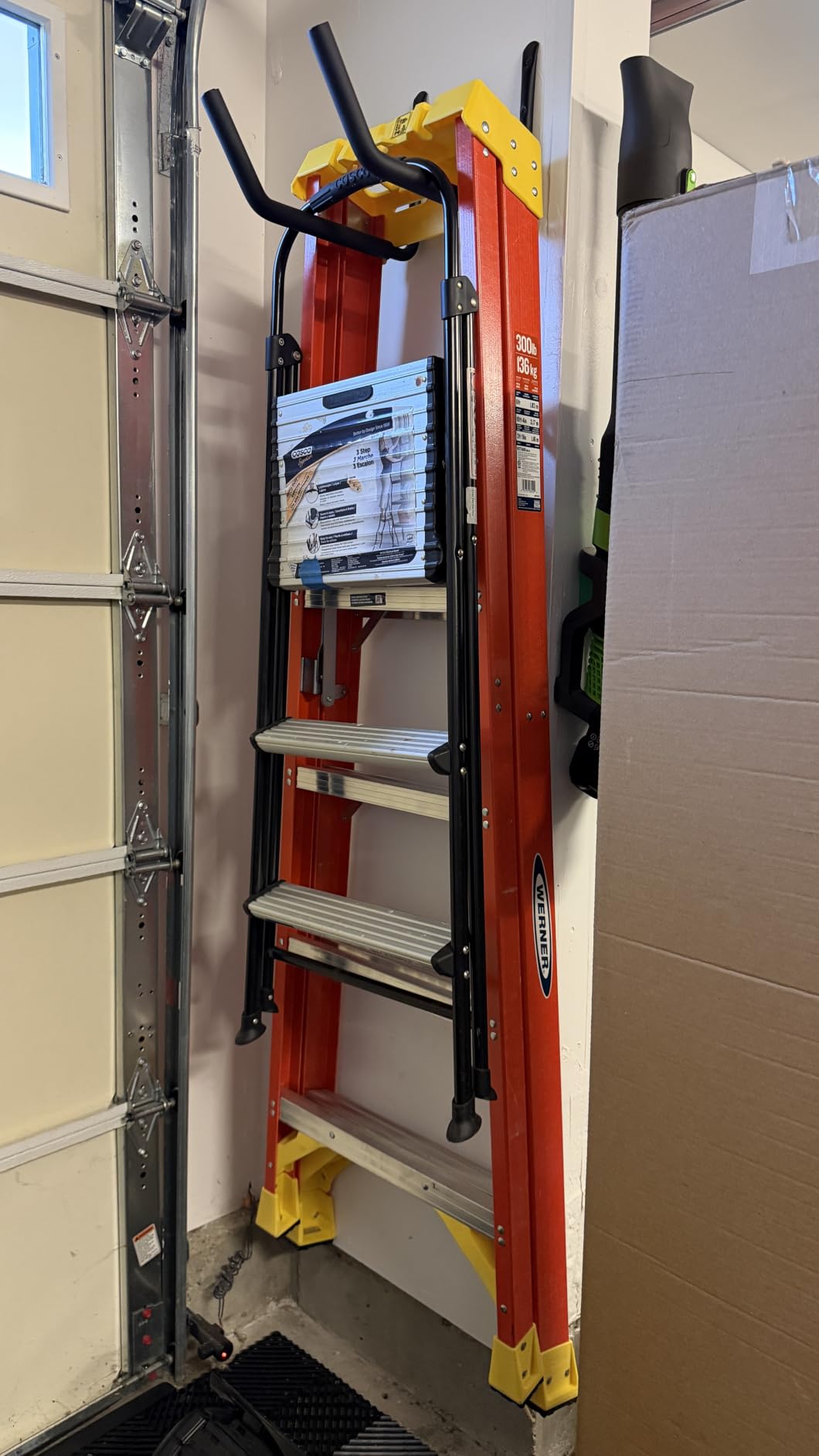 niffgaff Heavy Duty Garage Storage Hooks - 120 LB Capacity Wall Mounted Rack for Kayaks, Ladders, and Bikes customer photo 1
