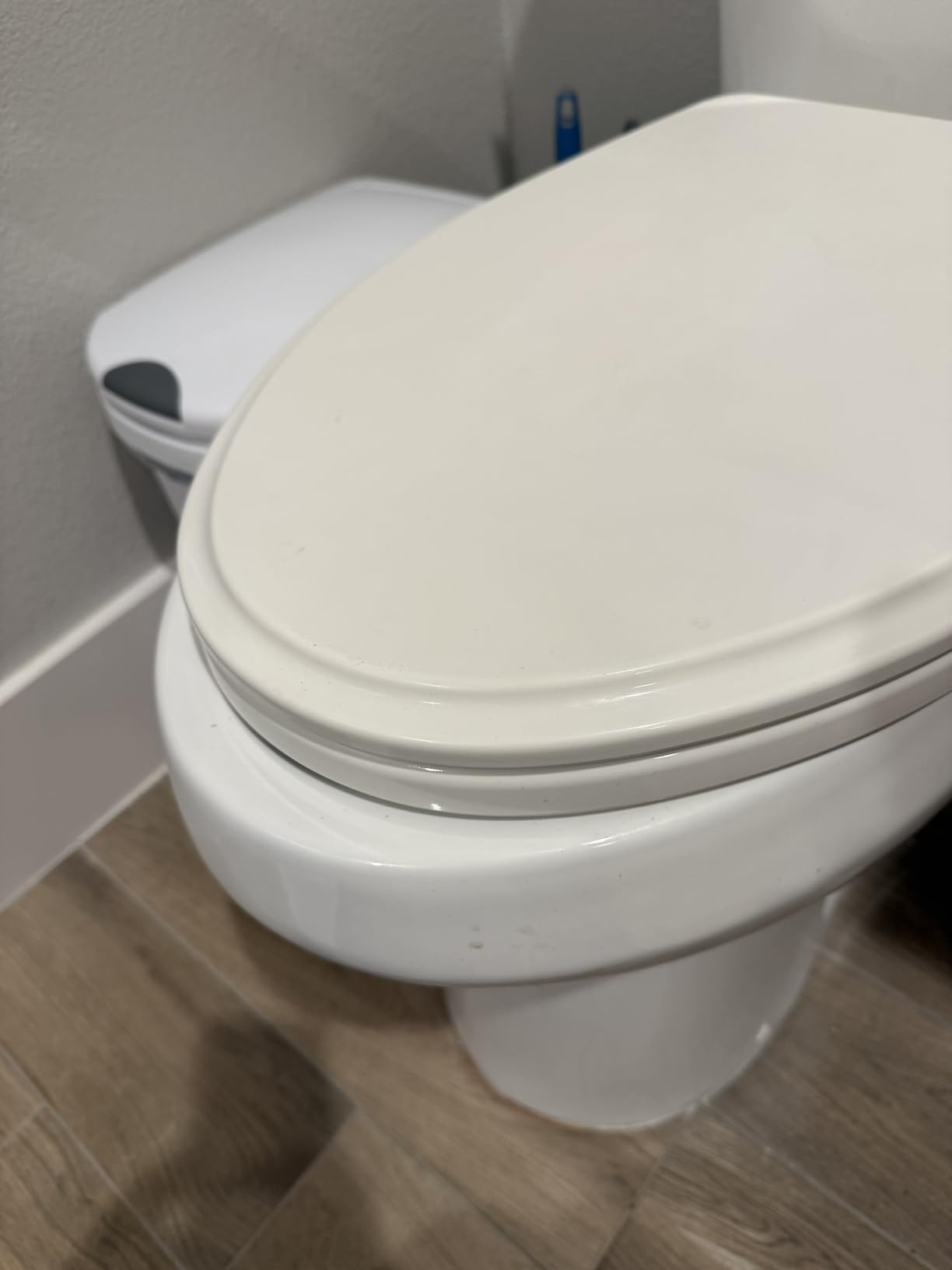 19 Inch High Toilet, Los Flexi ADA & Elongated Extra Tall Toilet for Seniors, Comfort Height Two-Piece Toilet With Soft-Close Seat, 12