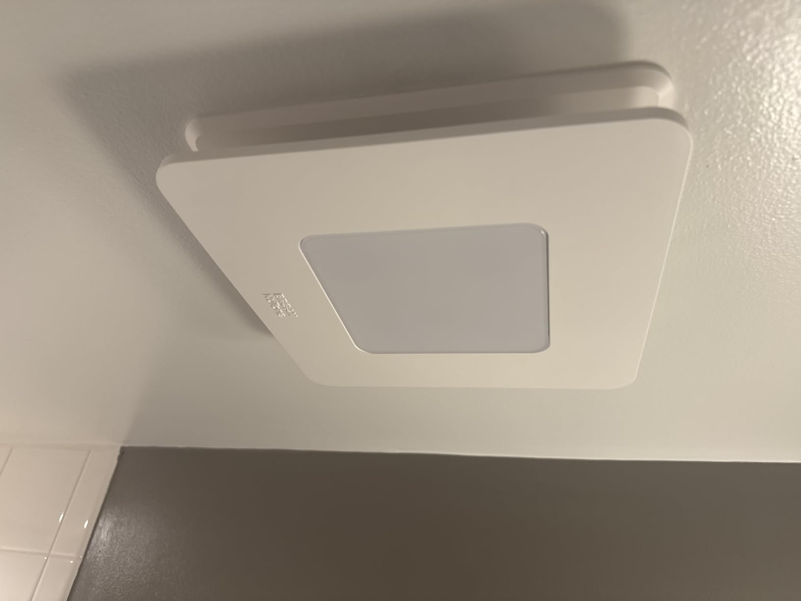 Broan-NuTone Bathroom Exhaust Fan with LED Light - Easy Retrofit Without Attic Access, Quiet 1.5 Sones, 80 CFM, ENERGY STAR Certified customer photo 2