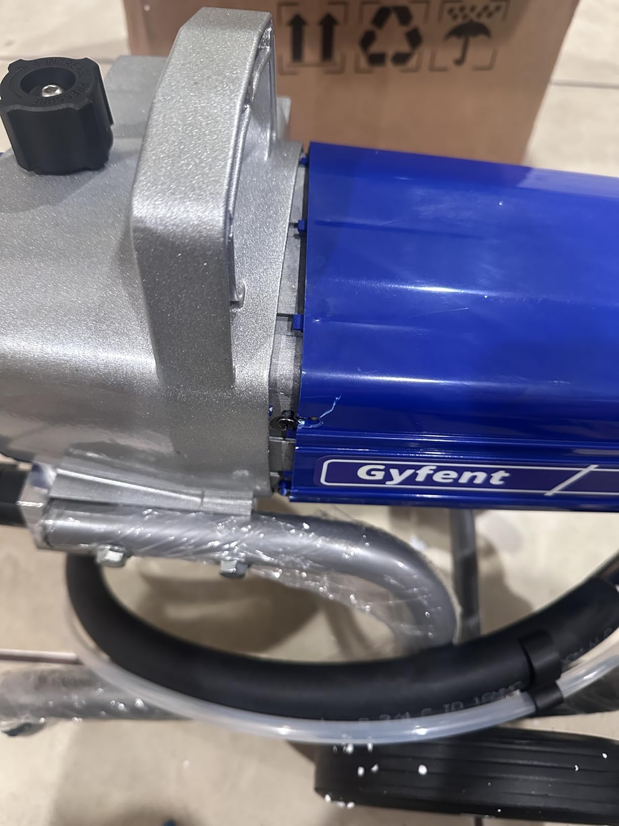 x9 Airless Paint Sprayer, 650W 3000 Psi, 0.39 Gpm customer photo 2