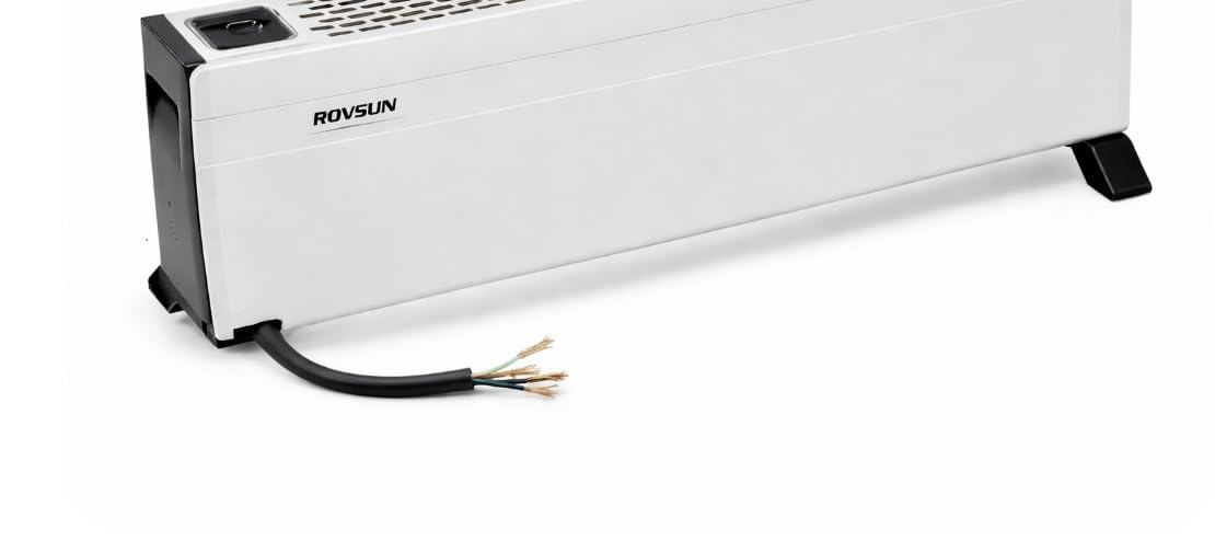 ROVSUN 32'' Electric Baseboard Heater with Remote, Convection Space Heater | 1500W, Overheat & Tip-Over Protection, 3 Adjustable Heating Modes, Touch Panel, for Indoor Home Bedroom Office, 2 Packs customer photo 2
