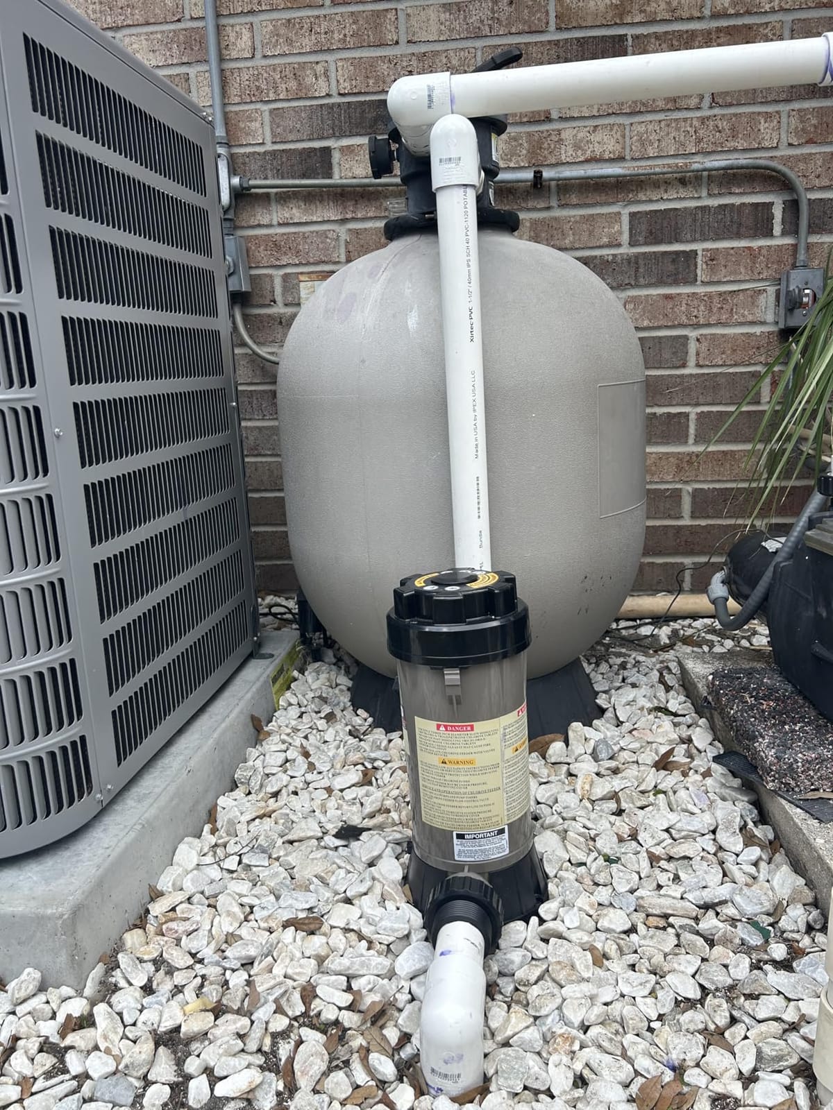 Hayward CL200EF in-Line Automatic Chlorine Feeder, Offline Pool Chlorinator and Chlorine Dispenser, Up to 9 lb Capacity, for In-Ground Swimming Pools customer photo 2