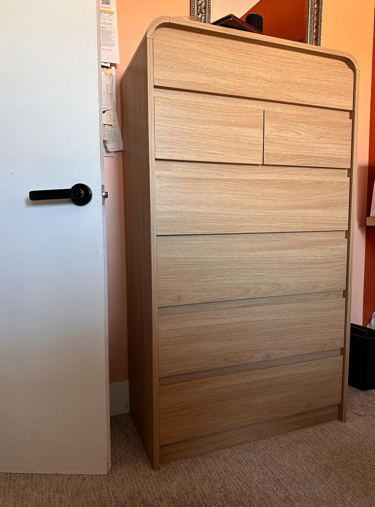 Aitjunz Modern 7 Drawers Dresser for Bedroom, 47