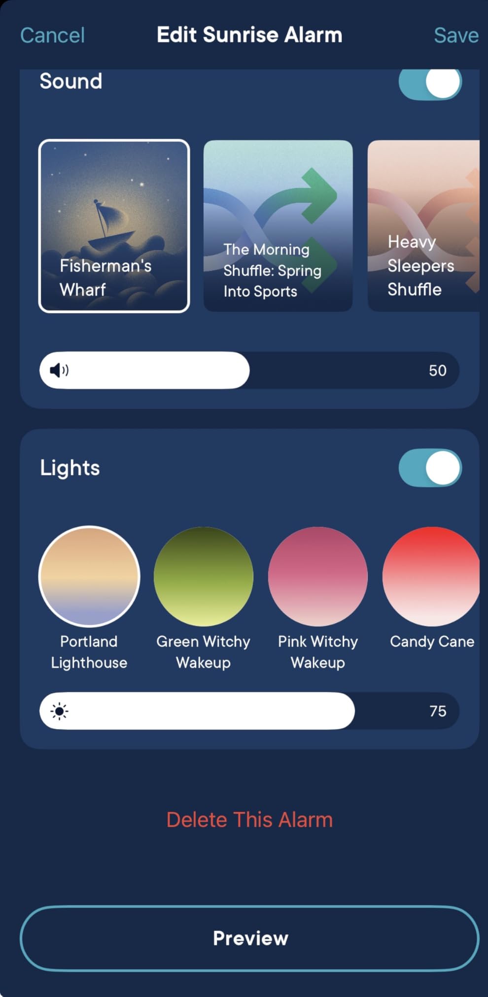 Hatch Restore 3 Sunrise Alarm Clock & Sound Machine, Smart Light (Putty) | White noise machine & sunrise alarm light, 80+ sleep sounds, screen-free bedtime routine with meditations via Hatch Sleep App customer photo 1