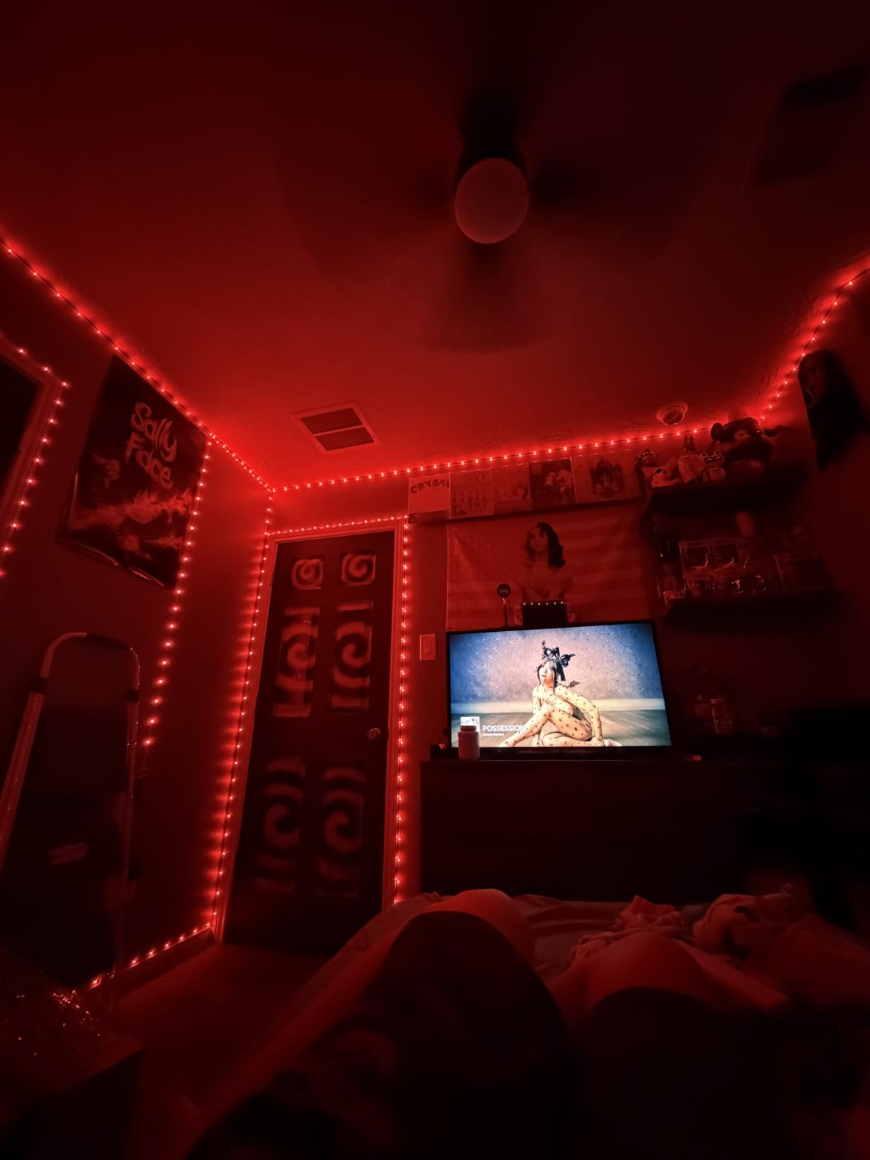 DAYBETTER LED Strip Lights 110ft 1Roll RGB Music Sync Smart App Control | Indoor color changing decor for bedroom, kitchen, party. 44-key IR remote, timer, cuttable, flexible, strong adhesive customer photo 2
