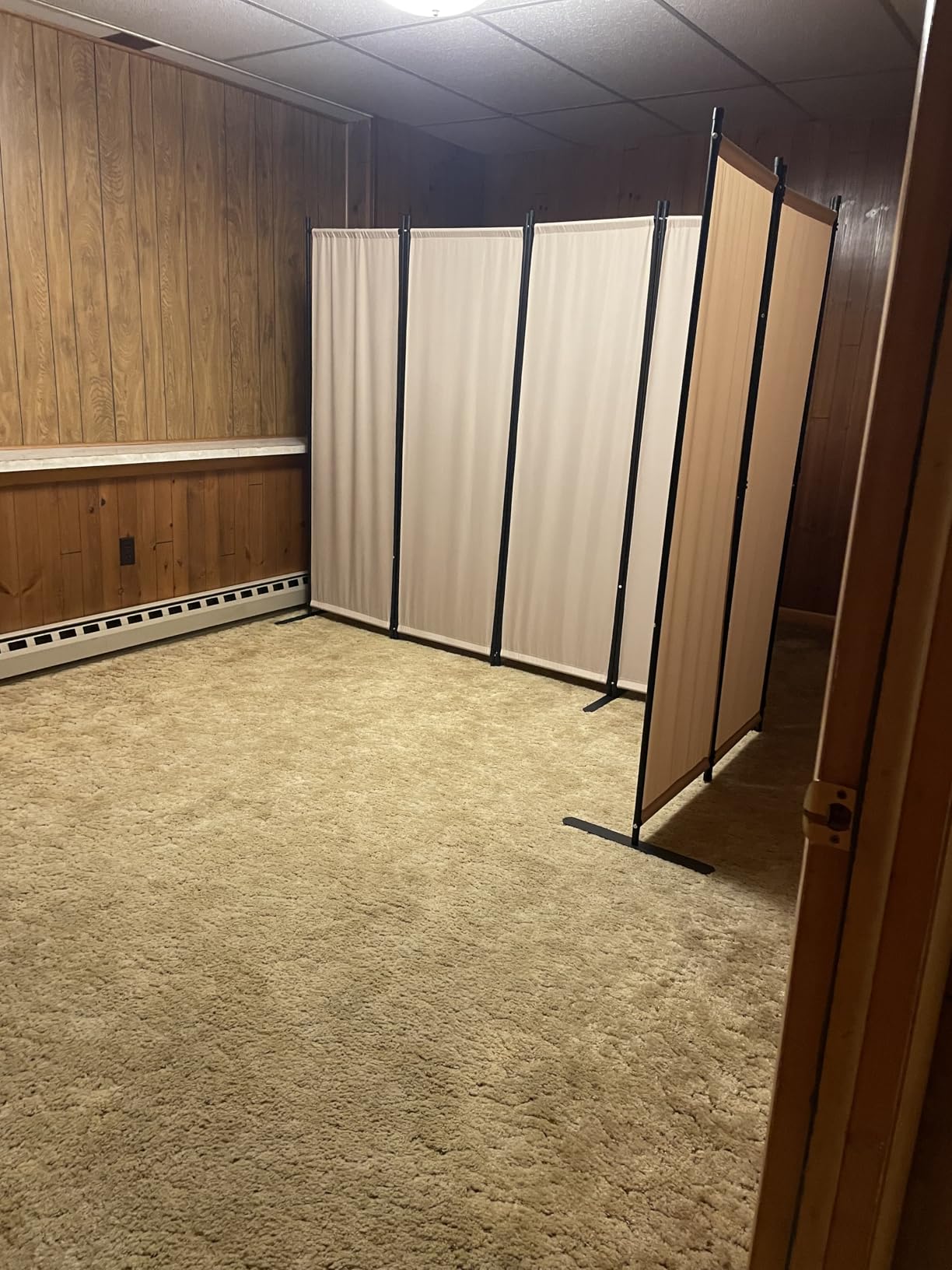 VEVOR Room Divider, 4 Panel Room Divider, 136