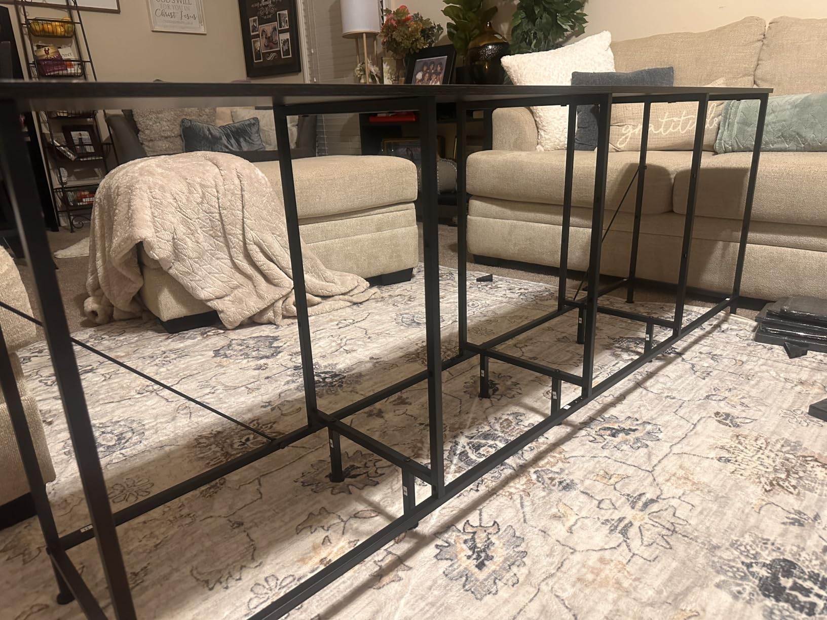 Huuger 70 Inch Dresser for Bedroom, TV Stand for 65, 75, 80 Inch TV, 12 Fabric Drawer Long Dresser, Large Entertainment Center for Bedroom, Wide Chest of Drawer with Storage, Rustic Brown customer photo 2