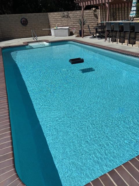 AIPER EcoSurfer S2 Solar Pool Skimmer Robot 24/7 Continuous Cleaning, Gray | App Support, Dual Charging Modes, Smart Obstacle Avoidance, 150-um Filtration, OTA Upgrade, Leak-Proof Baffle, Edge Cleaning customer photo 2