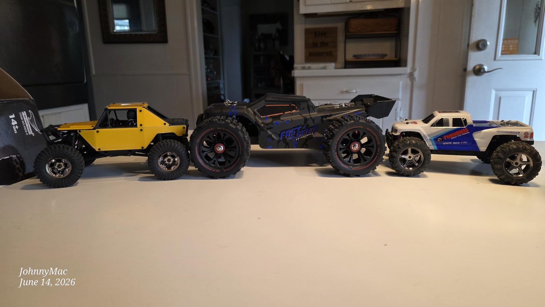 1:14 Scale RC Cars for Adults, 60KPH High Speed RC Truggy, 4X4 Off-Road Remote Control Truck, Waterproof Electric Car with 2S Battery, All Terrain RC Vehicle for Snow, Sand, Beach & Rocky Surfaces customer photo 2