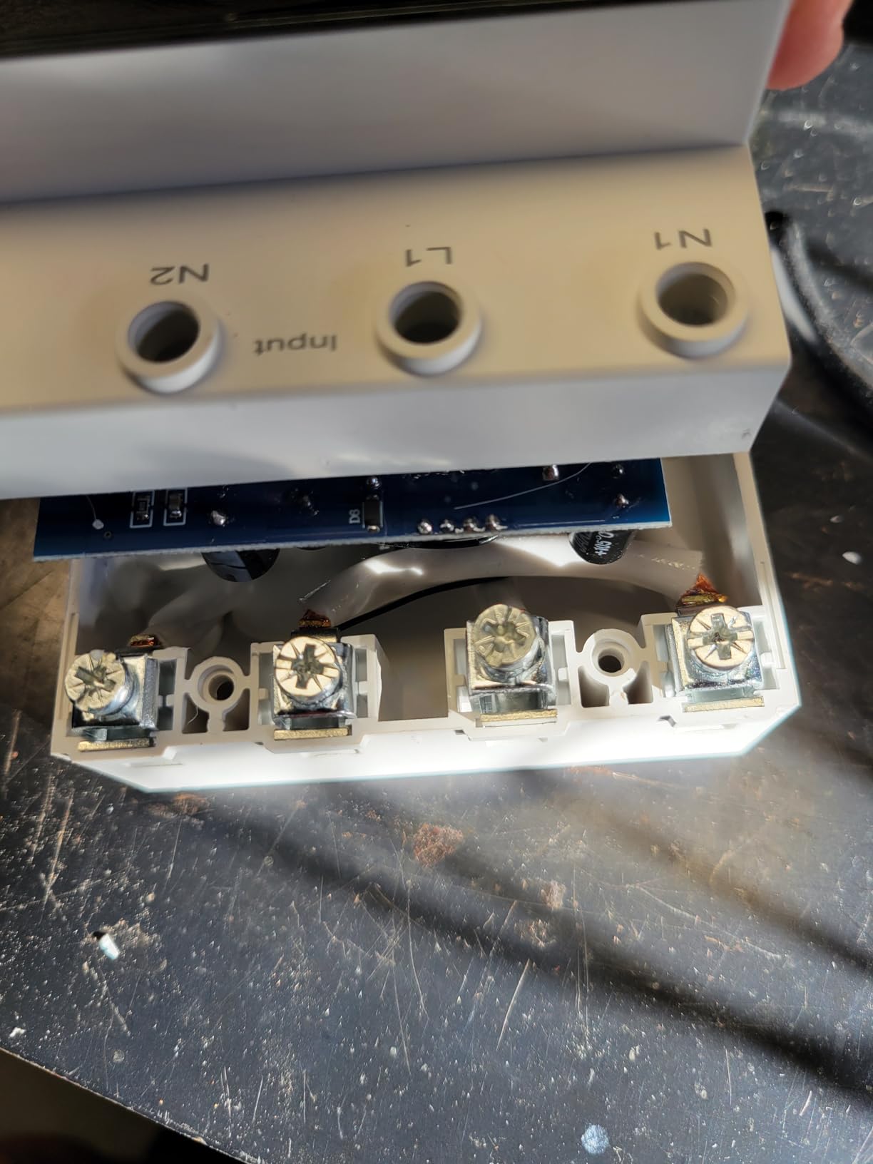 63A 110V Automatic/Manual Transfer Switch, DIN Rail Mount 110V for Generator Backup Power & Gas Furnace, 50/60Hz, LED Display, CE Certified customer photo 1
