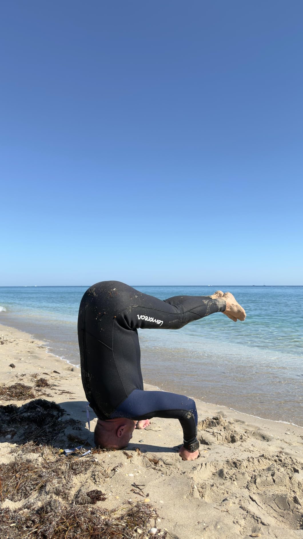 Lemorecn Men's Wetsuit 3/2mm and 5/4mm, Full Wetsuits for Men, Men's 3mm Full Wetsuit Front Zip for Diving Snorkeling Surfing Swimming customer photo 2
