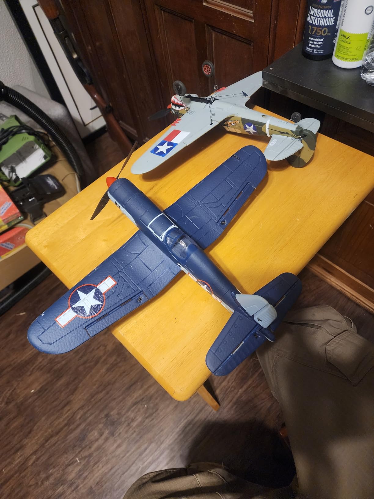 volantexrc RC Plane, 4CH Remote Control Airplane for Beginners & Adults, P-40 Warhawk RTF customer photo 1