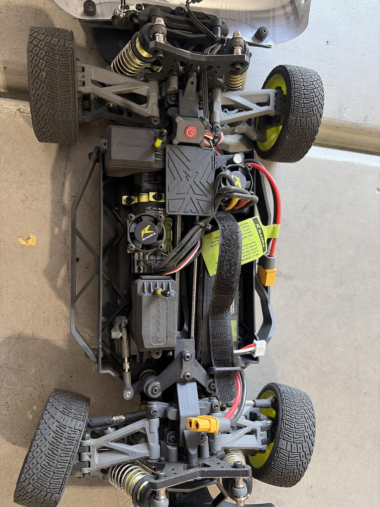 RIAARIO 1/10 Brushless RC Cars, 50 MPH Rally Car, 4WD, Waterproof, 8+ Ages | 45A Waterproof ESC, 11KG Micro Servo, 2852 3800KV Brushless Motor, 3S Lipo, 5CH Transmitter, Metal Chassis, All-Terrain customer photo 1