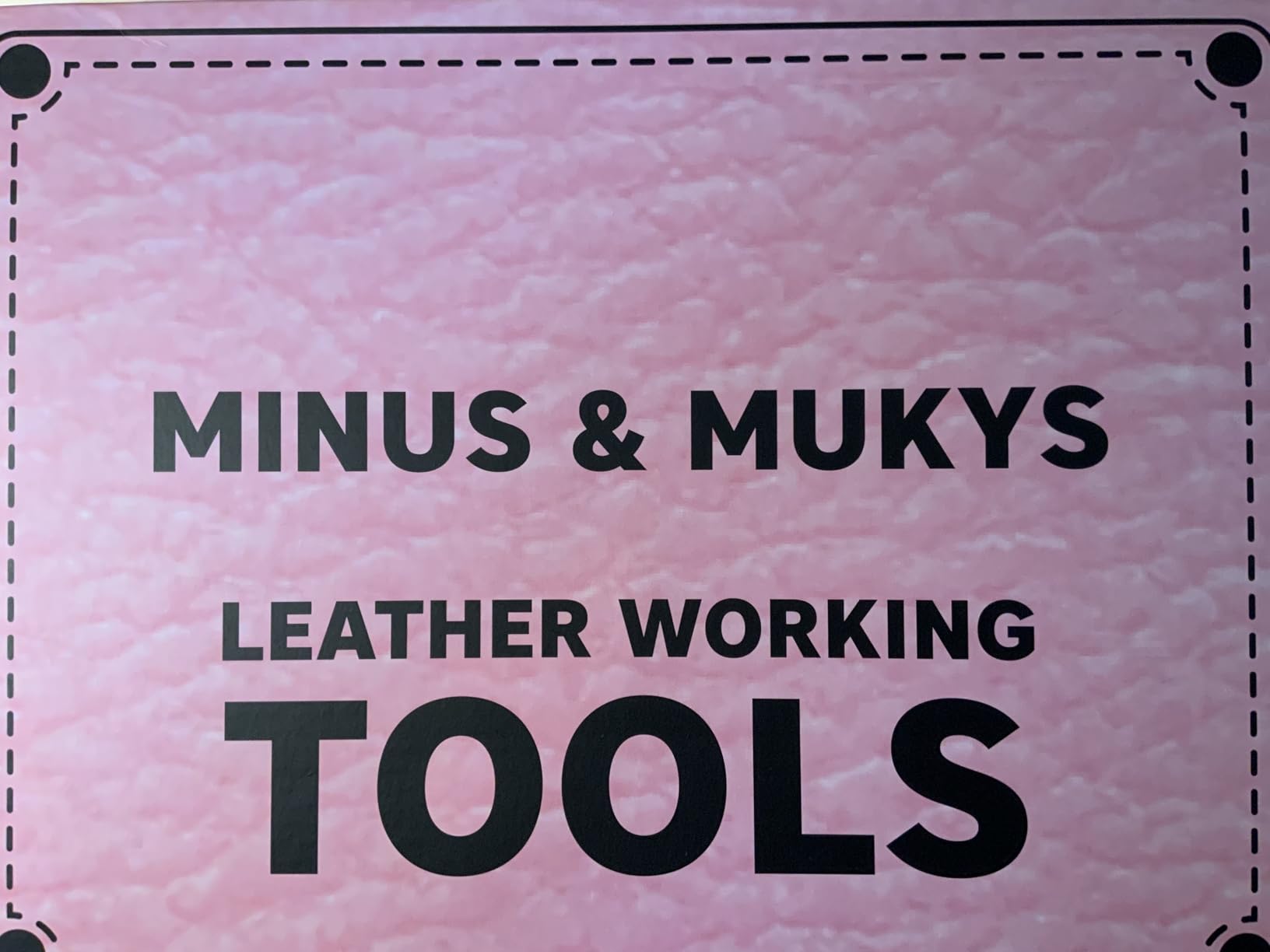 MINUS MUKYS Leather Working Kit Complete Leather Tools Set for Crafts Shoe Repair Kit Belts Includes Hole Puncher for Crafts Sewing Tools Awl Stitching Tool Cutting Mat Ideal for Beginners customer photo 2