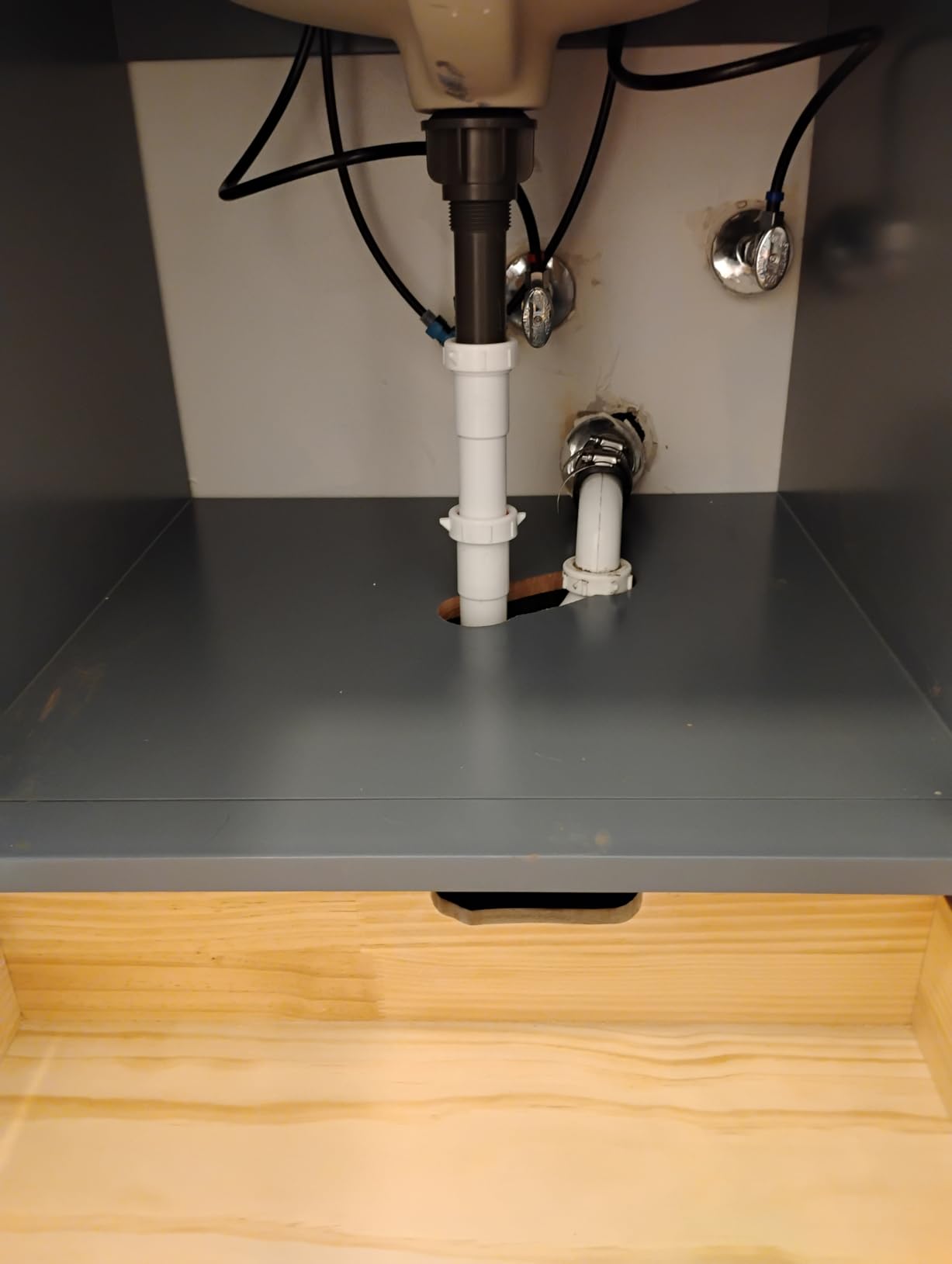 48 Inch Bathroom Vanity with Sink, Modern Steel Blue Bathroom Vanities with Soft Closing Doors & Dovetail Drawers, Quartz Countertop, No Assembly Required customer photo 2
