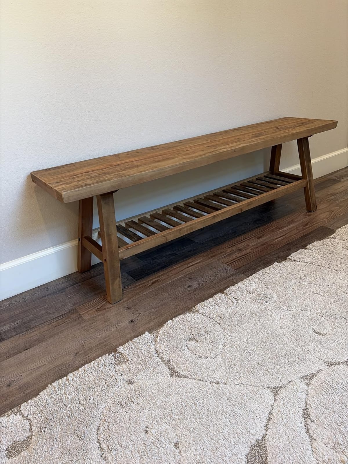 HOKYHOKY Reclaimed Solid Wood Bench-43.3