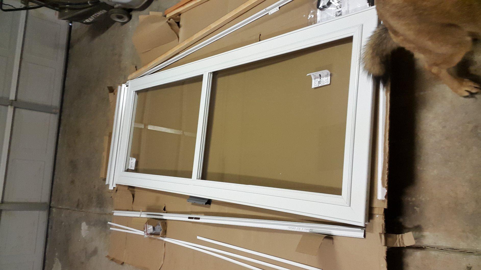 LARSON 80 Split Fullview with Low-E Glass 36-in. Almond Storm Door customer photo 2