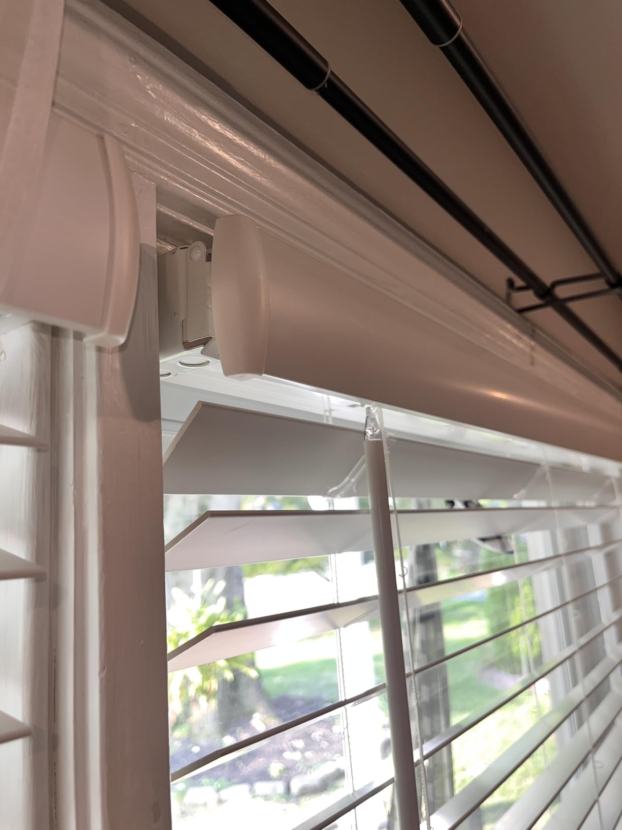 LEVOLOR Basics Cordless Faux Wood Blinds for Indoor Windows, 35