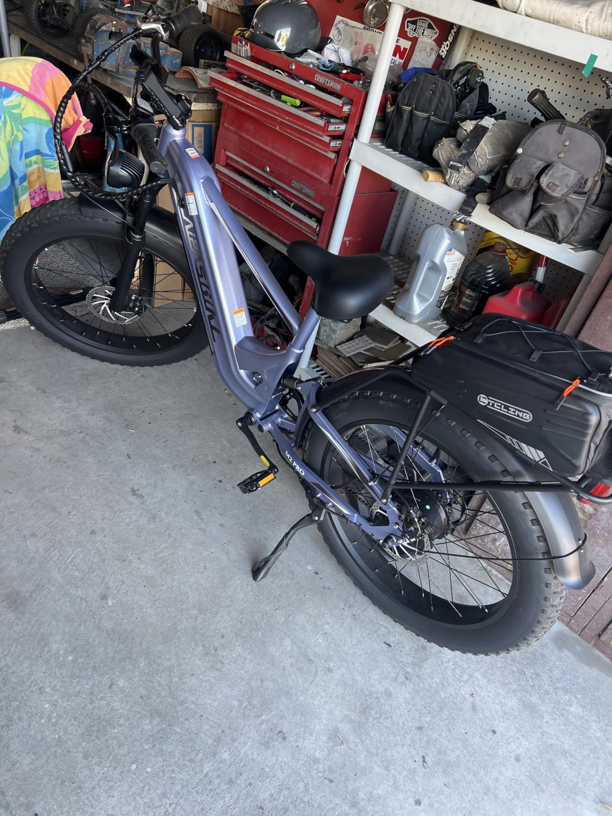 M2 Pro Electric Bike for Adults, 1800W Peak Motor Ebikes, 48V 17.5Ah Removable Battery, 26