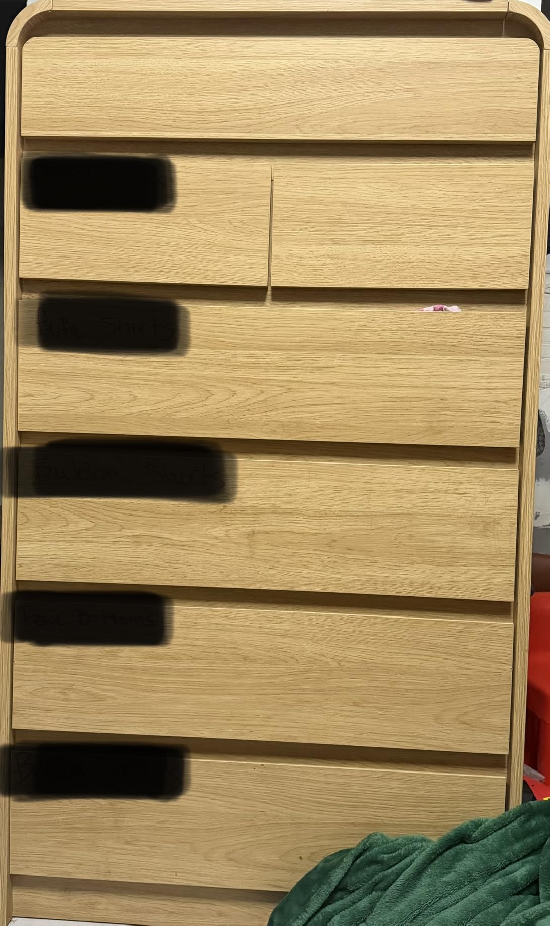 Aitjunz Modern 7 Drawers Dresser for Bedroom, 55