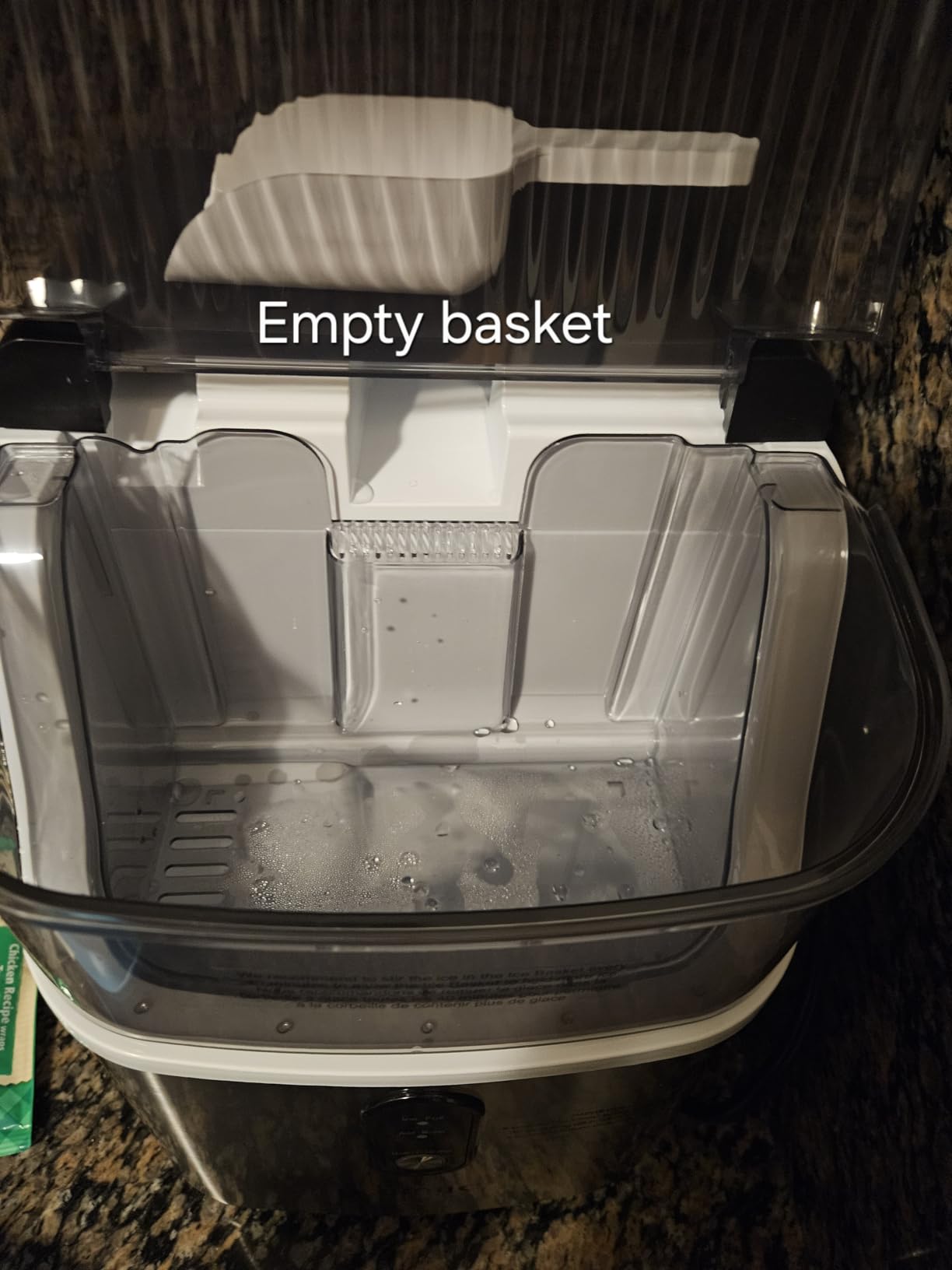 Kismile Nugget Ice Maker Countertop, 35 lbs/Day, Stainless Steel, Portable Sonic Ice Maker & Pebble Ice Machine, First Ice in 7 Mins, 43 dB Quiet, One-Touch Self-Cleaning for Home & Office customer photo 2