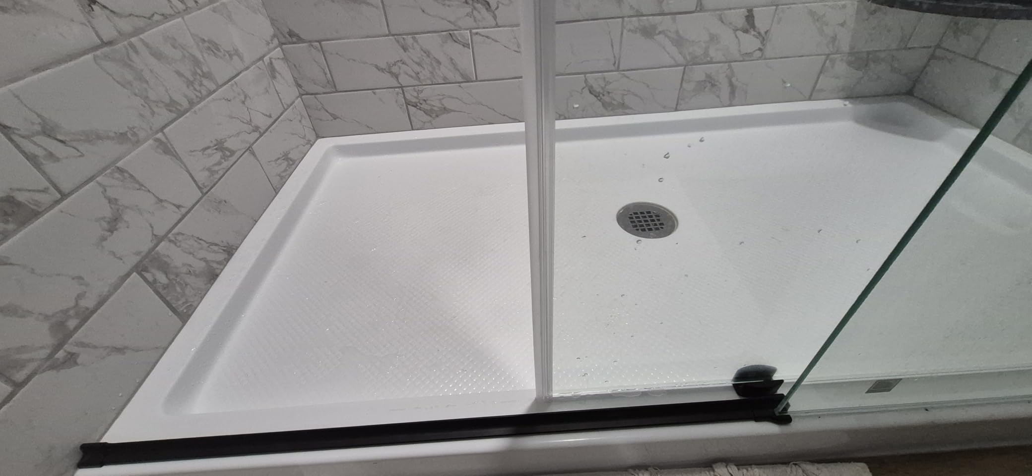 KPUY Frameless Sliding Shower Door 55-60