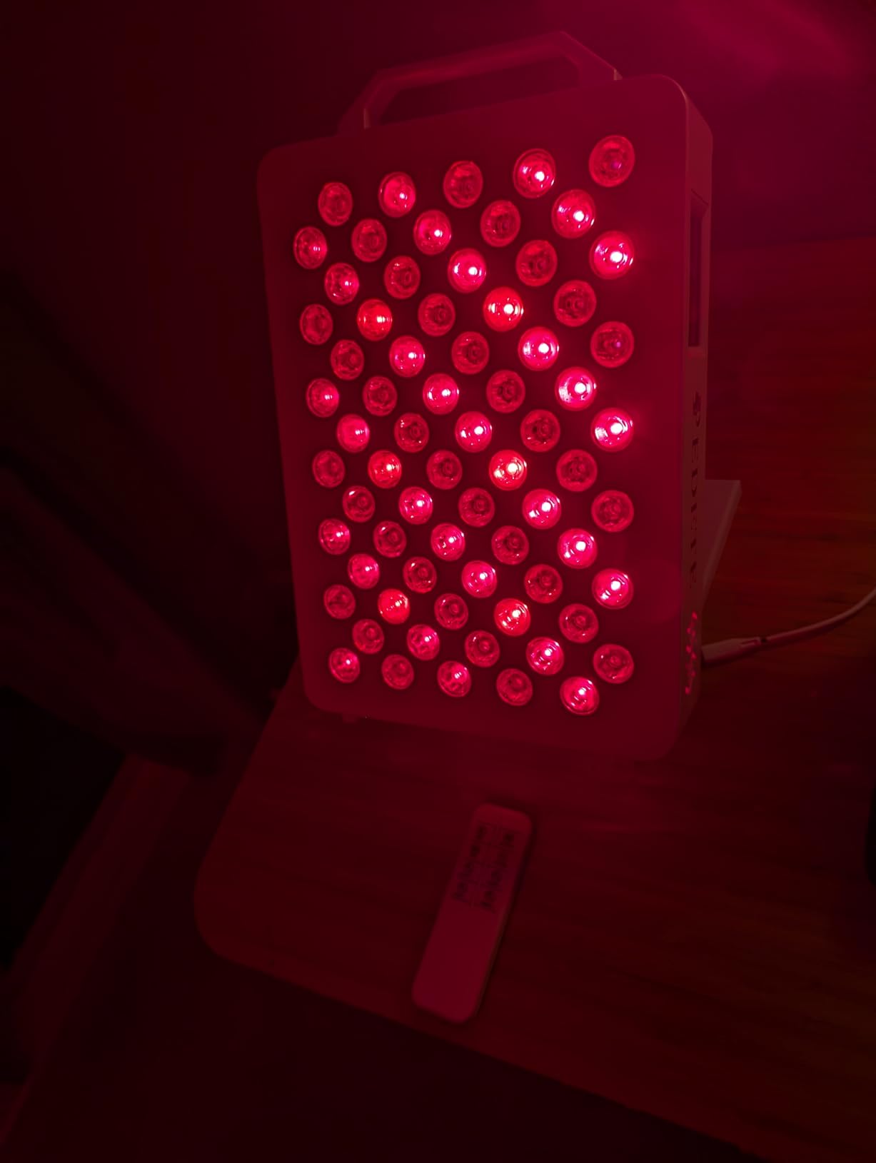 Red Light Therapy for Face and Body, 630nm 660nm 810nm and 850nm Near Infrared Light Therapy Panel, 70 Dual Chip LEDs, High Power LED Light Therapy Device for Skin Care, Sleep, Pain Relief. M70 customer photo 1