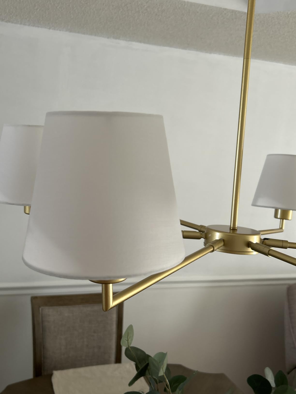 Brass Gold Chandeliers for Dining Room, 36