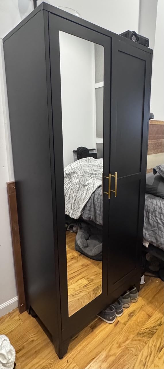 Metal Armoire Wardrobe Closet, 71