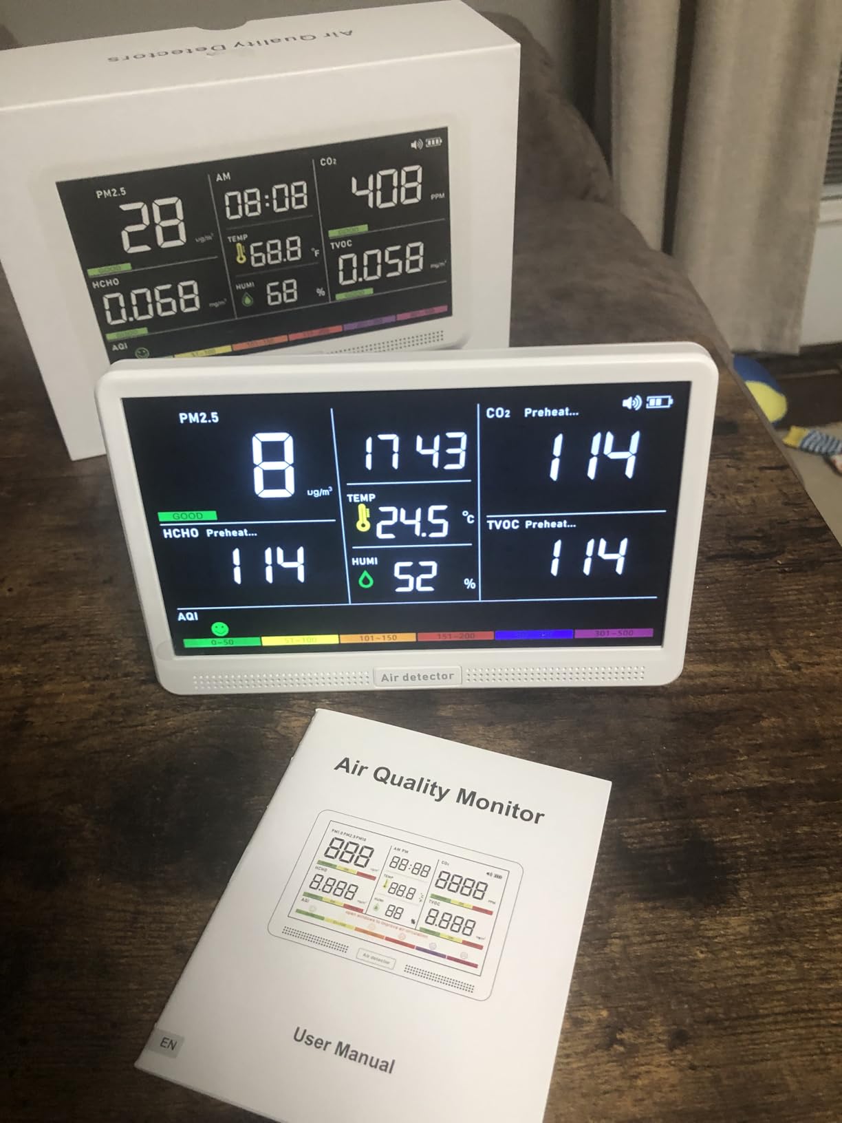 16 in 1 Air Quality Monitor Indoor 7