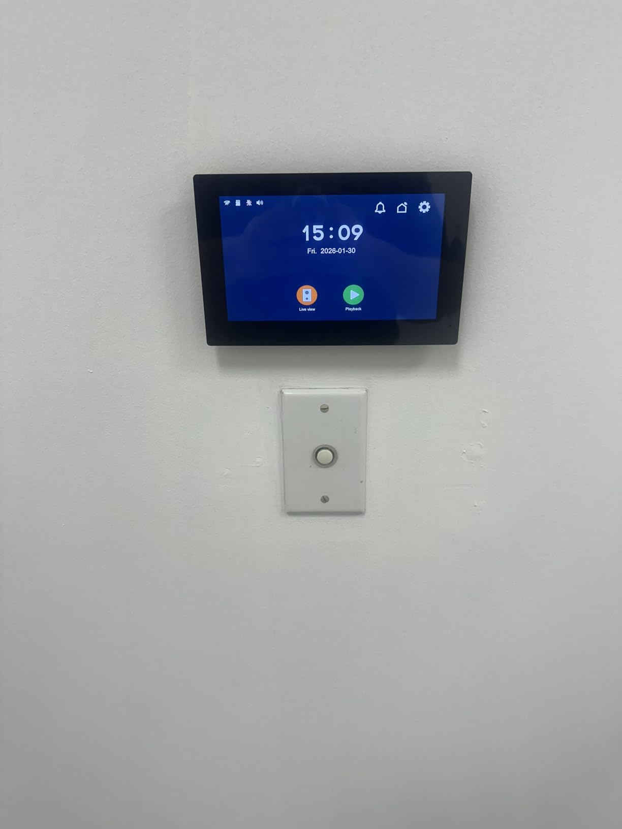 Wired Video Doorbell Intercom System with 7