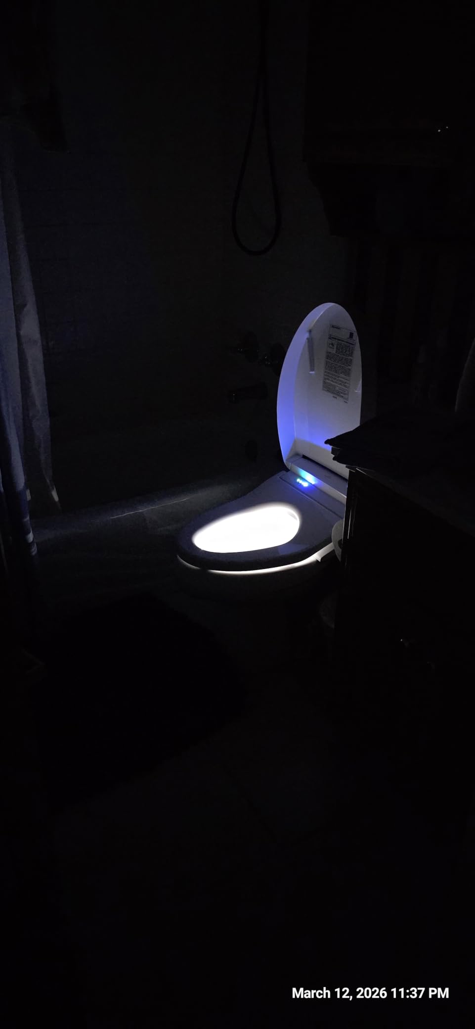 TOTO WASHLET S5 Electronic Bidet Toilet Seat with Instantaneous Water Heating, PREMIST and EWATER+ Wand Cleaning, Elongated, Cotton White - SW3446#01 customer photo 1