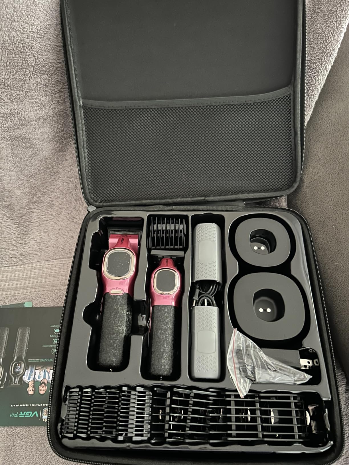 VGRPRO Professional Hair Clippers for Men, Cordless Clipper and Trimmer Set - 9000RPM, DLC Blades customer photo 1