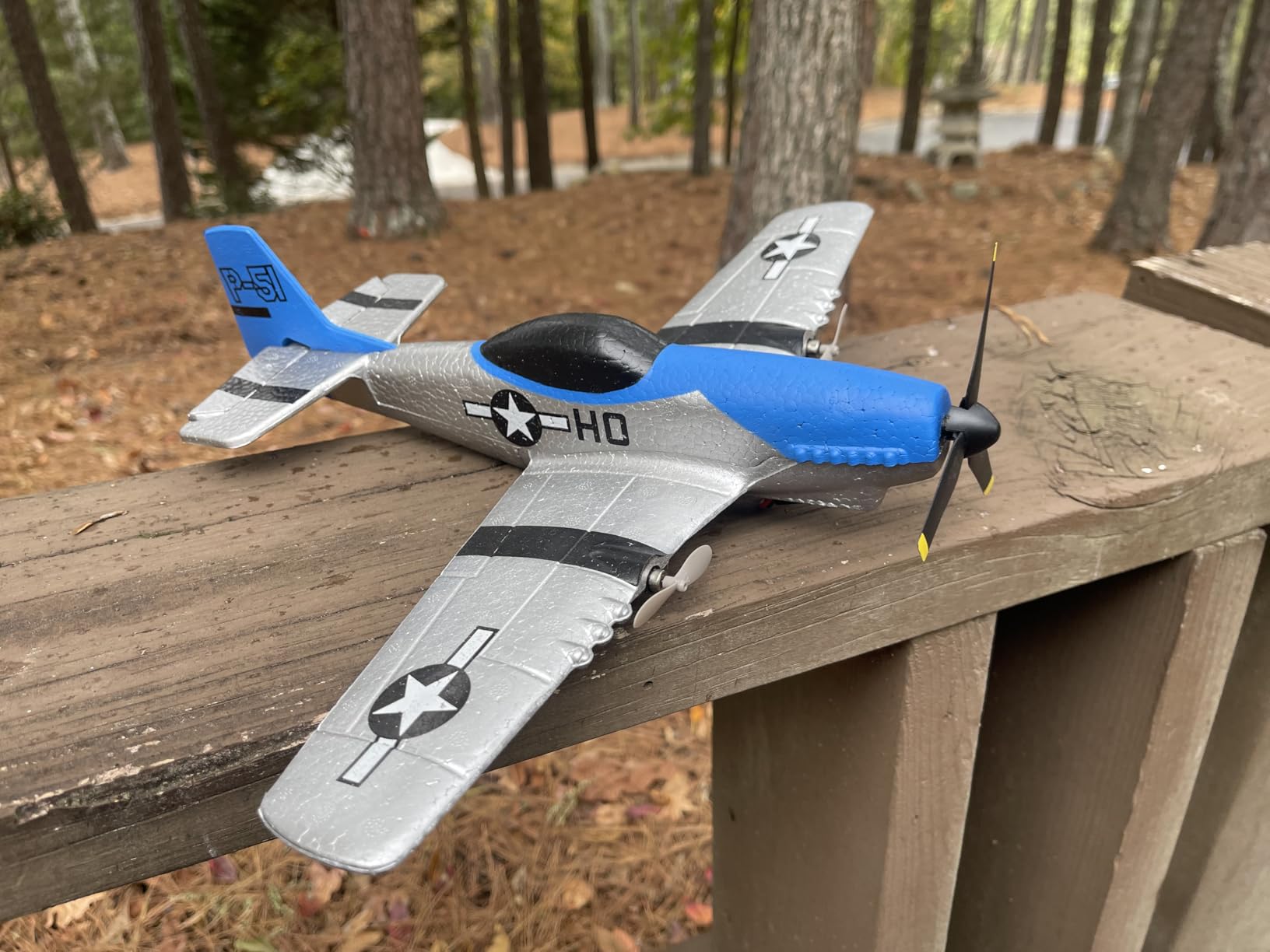 AIGIMU 3CH P-51 RC Airplane with 6-Axis Gyro for Beginners, Ready to Fly customer photo 1