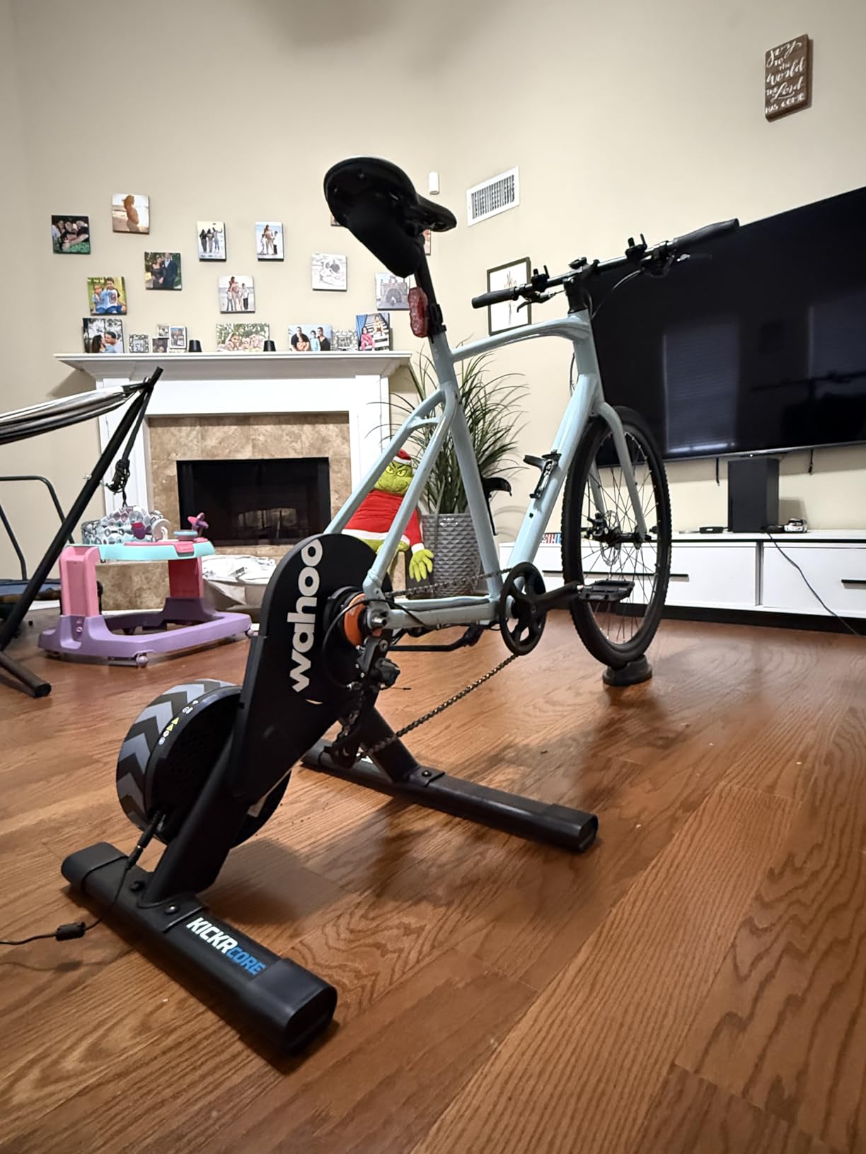 Wahoo KICKR CORE 2 ZWIFT COG and Click - Orange Cog 3rd Generation customer photo 1