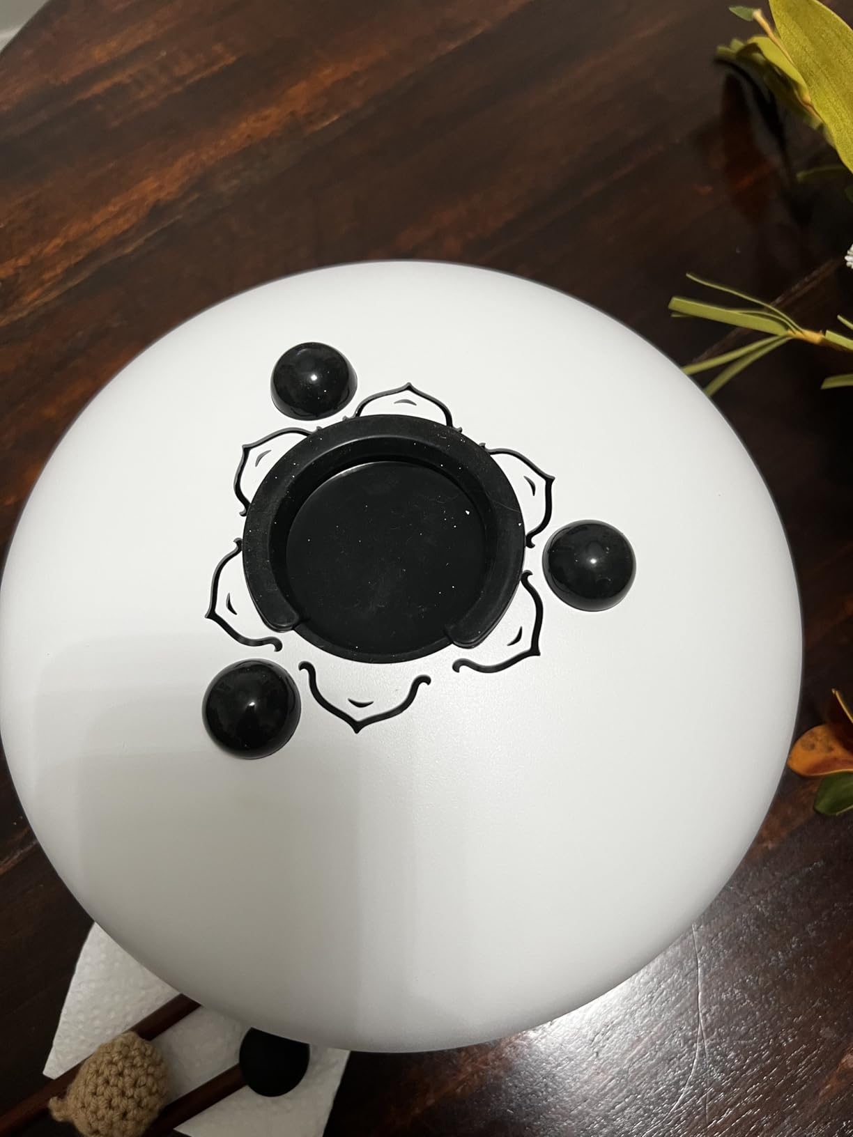 Panda Drum Plus (White) | Steel Tongue Drum for Inside & Outside | 11 Inch | with Music Book, Mallets, Carrying Bag & Finger Picks | 432 Hz Rain Drum | Calming Musical Instrument for Adults customer photo 1