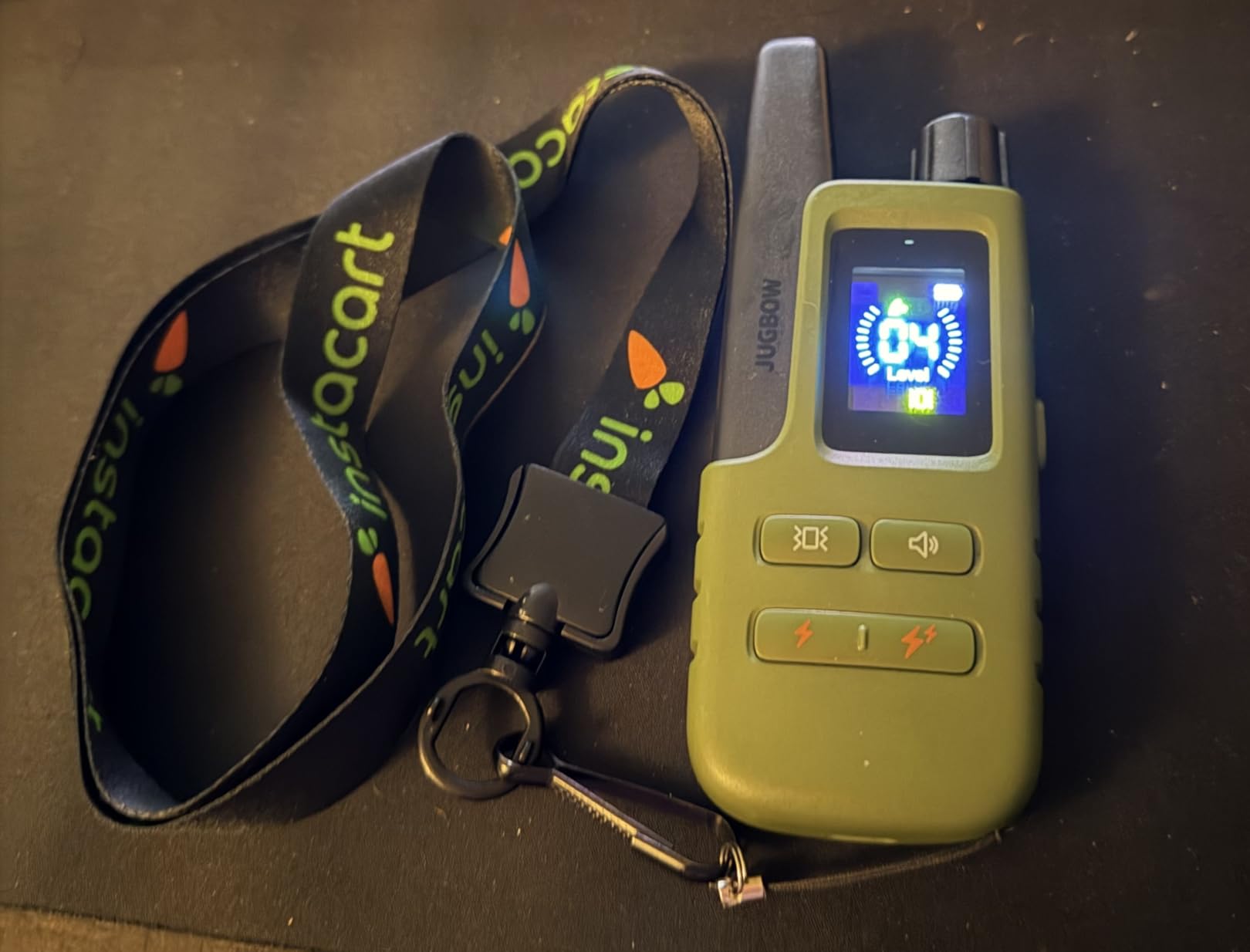 Dog Shock Collar - 4500FT Dog Training Collar with Remote for 10-120lbs Dog | IPX8 Waterproof Electric Dog Collar with 4 Training Modes, Security Lock, Rechargeable eCollar for Small Medium Large Dogs customer photo 1