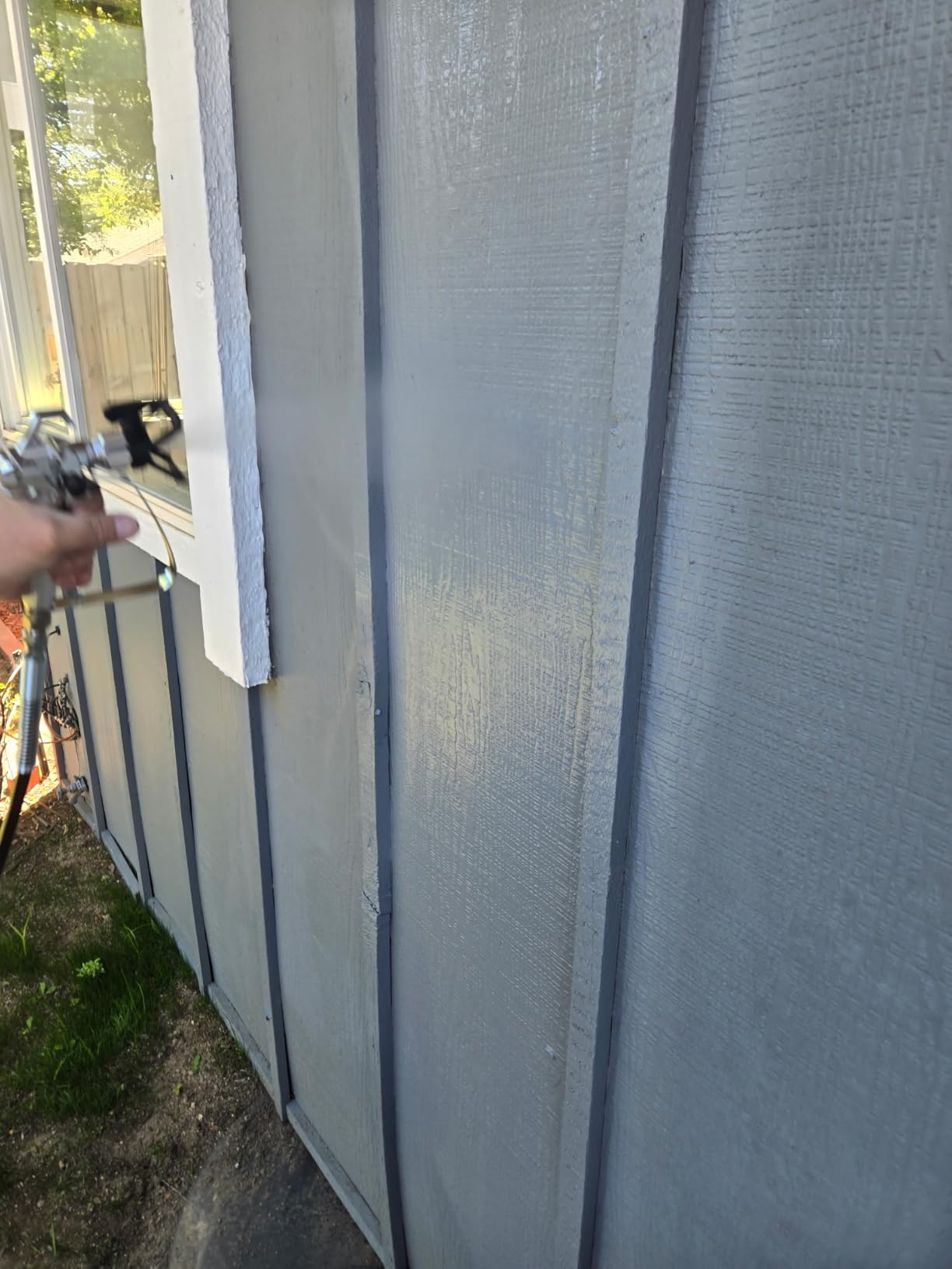 WORKPRO 700W Airless Paint Sprayer, 2900PSI High Efficiency | Thinning-Free Paint Sprayer with 12'' Extension Rod, Adjustable Pressure Control for Home Interior, Exterior Fence & Ceilings customer photo 1