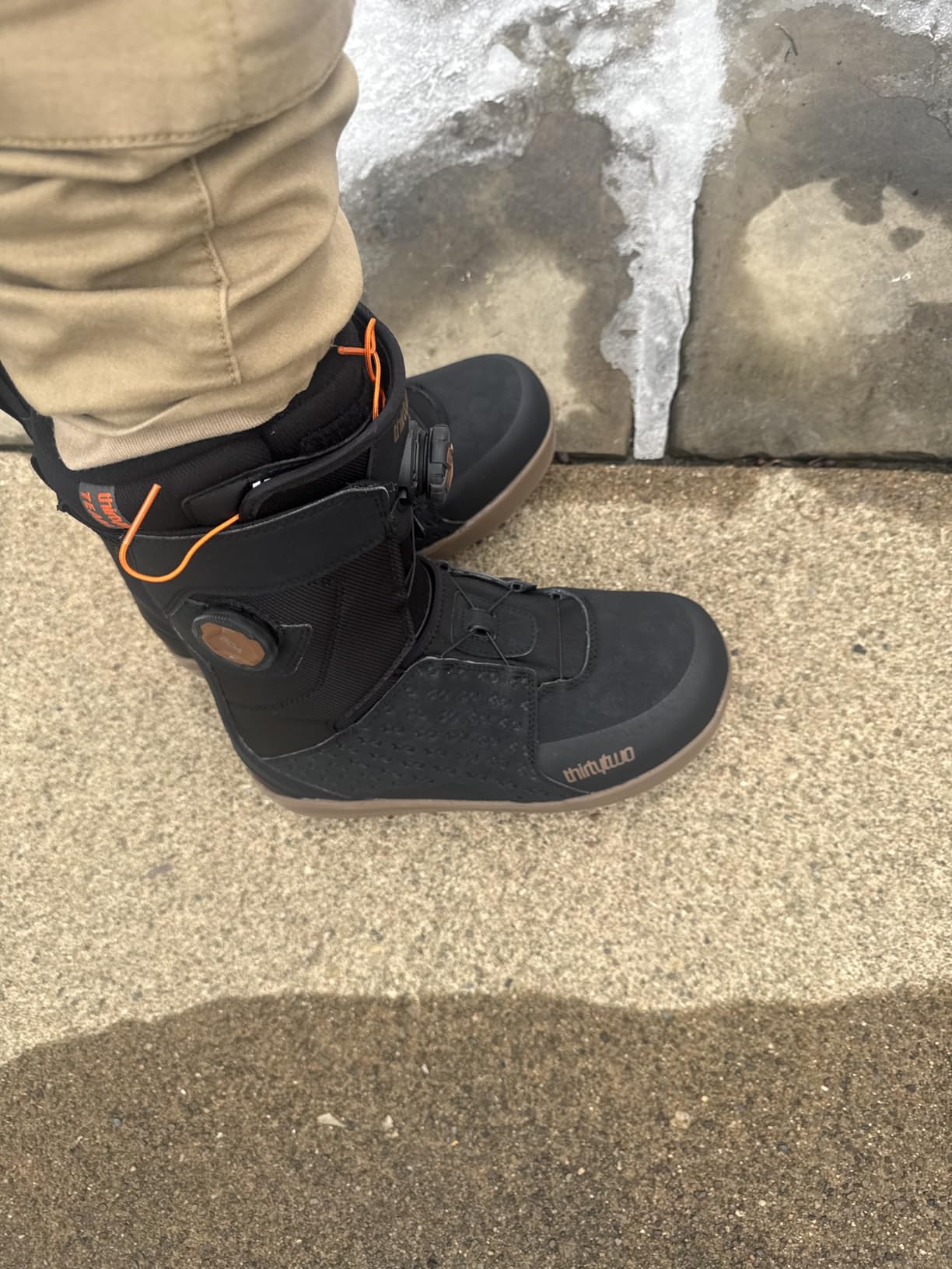 ThirtyTwo Lashed Double Boa Snowboard Boots - Snowboard Boots with Dual-Zone Lacing & Grippy Outsole customer photo 1