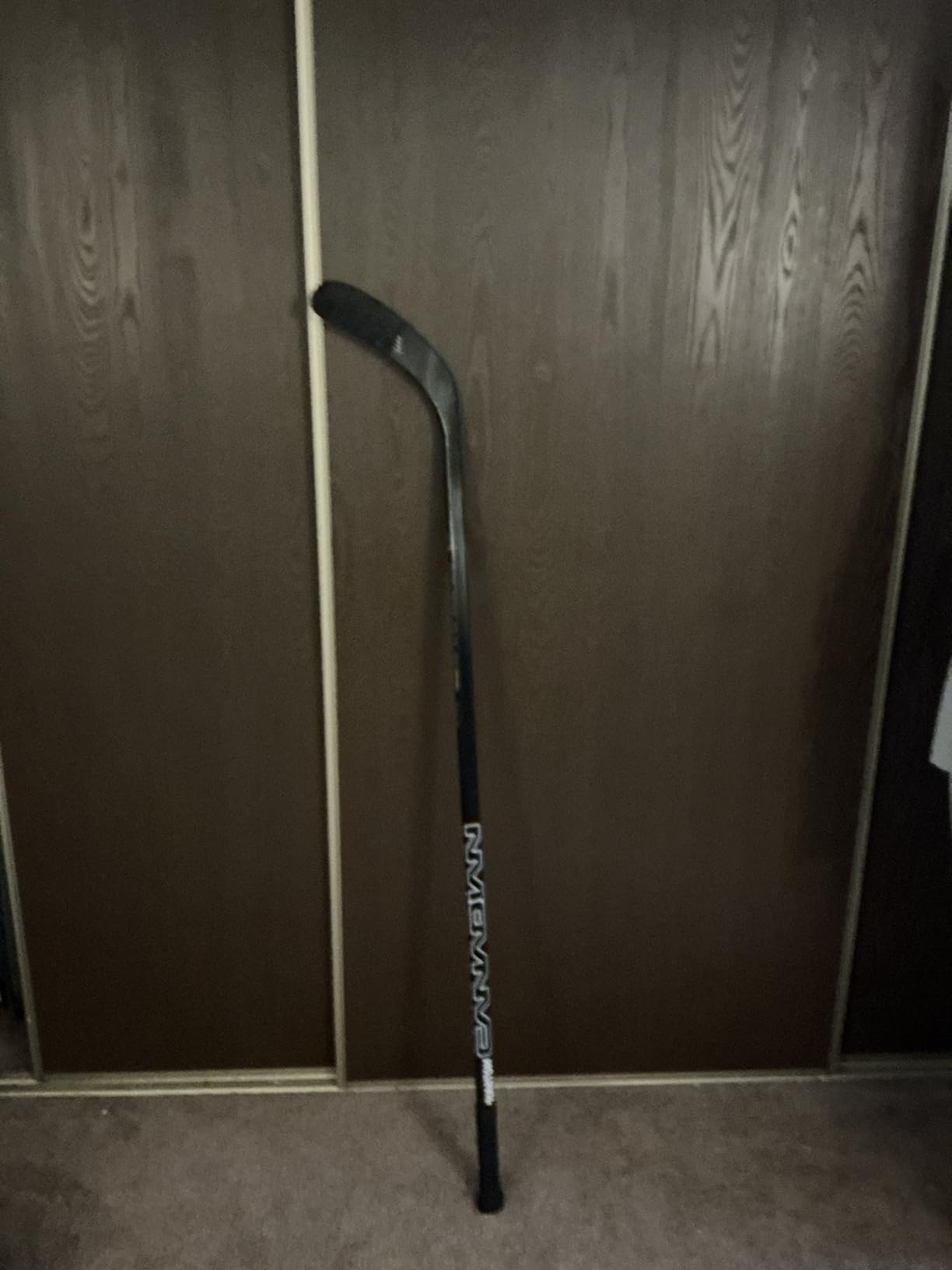 Canadian Phantom Custom 1-Piece Composite Hockey Stick - Senior | 80 Flex | P92 Curve, Black customer photo 1