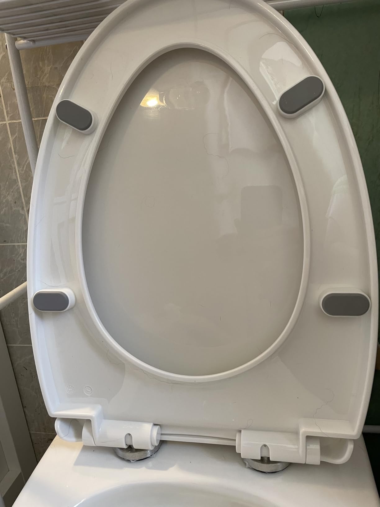 DeerValley Elongated One-Piece Toilet with Comfort Chair Seat ADA Height Powerful Dual Flush 1/1.28 GPF and MAP 1000g 12