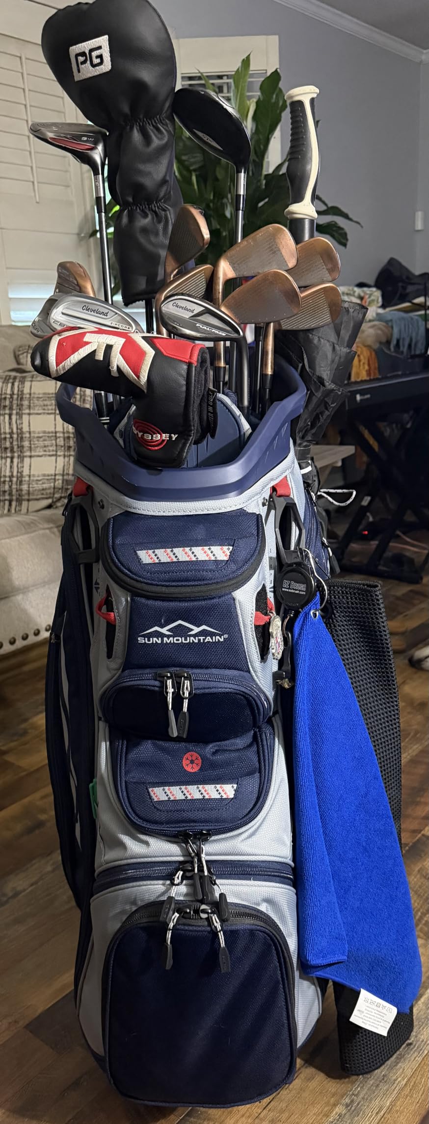 Sun Mountain Men's C130 Cart Golf Bag, 2026 Model customer photo 1