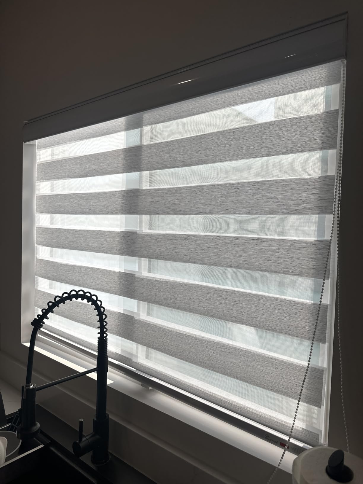 Cordless Zebra Blinds for Windows, 23