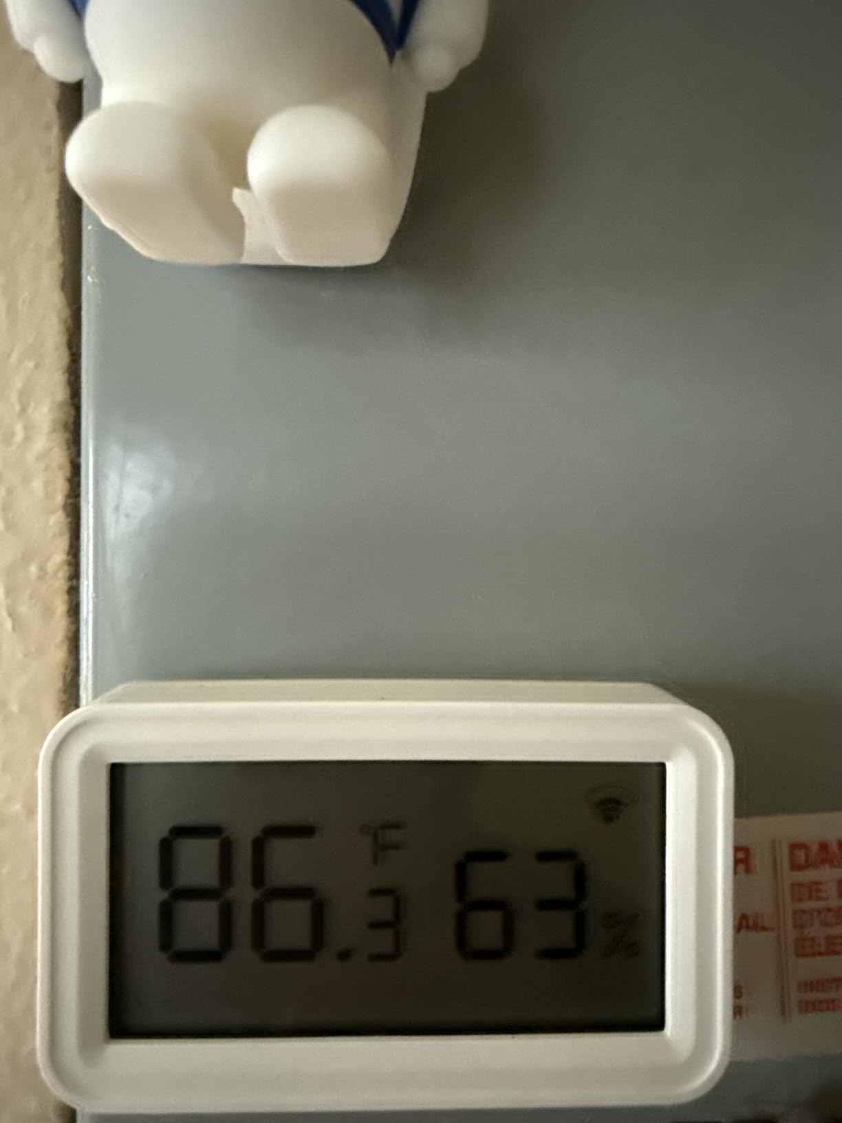 eMylo WiFi Thermometer Hygrometer, Smart Indoor Temperature Humidity Sensor | Remote Monitor Temp/Humidity with Digital Electronic Display, App Notification Alert, Free Data Storage Export, for Home Room customer photo 1