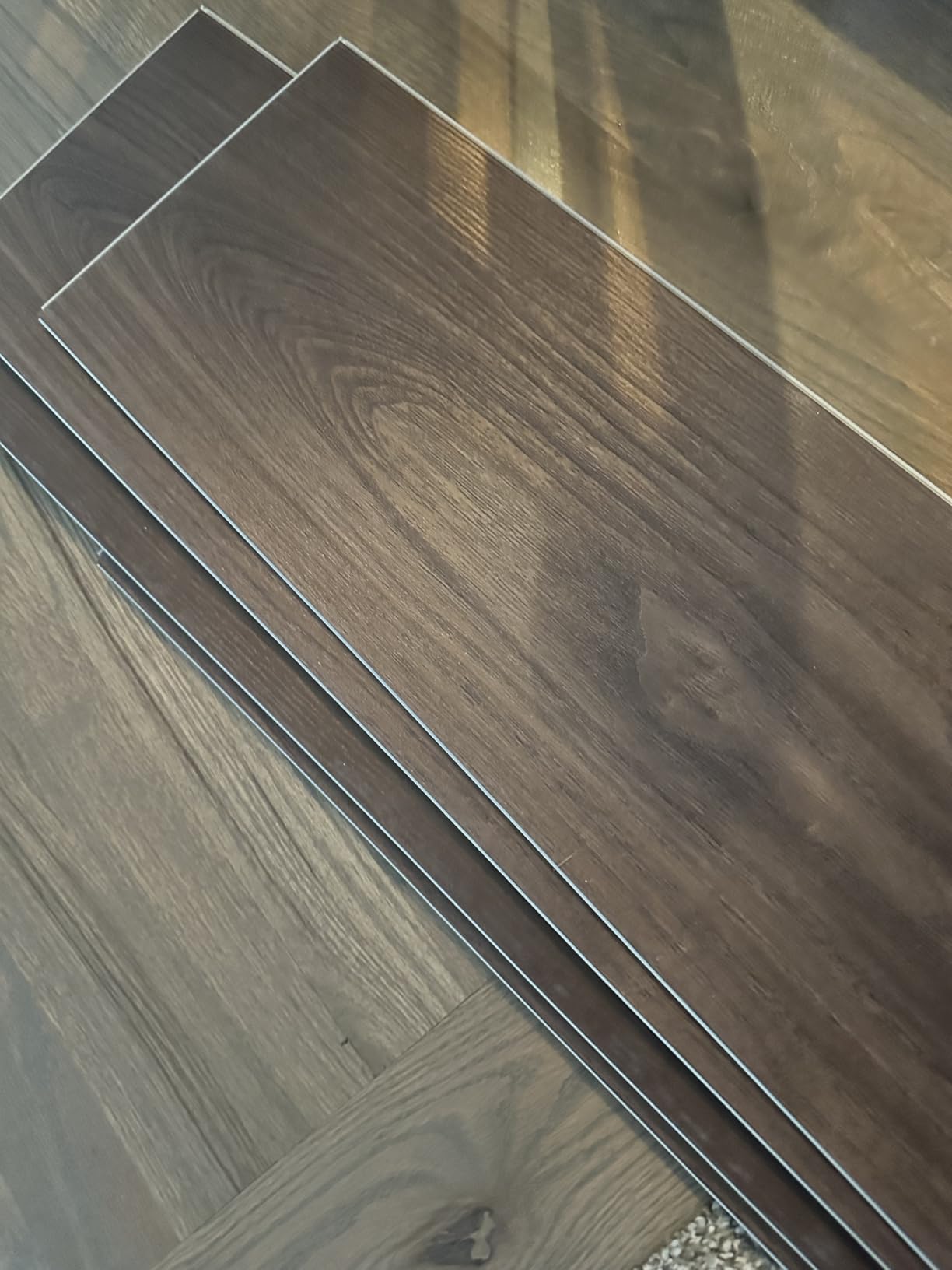 Allure Wide Plank Luxury Vinyl Flooring, Blueberry Pecan Pine 9