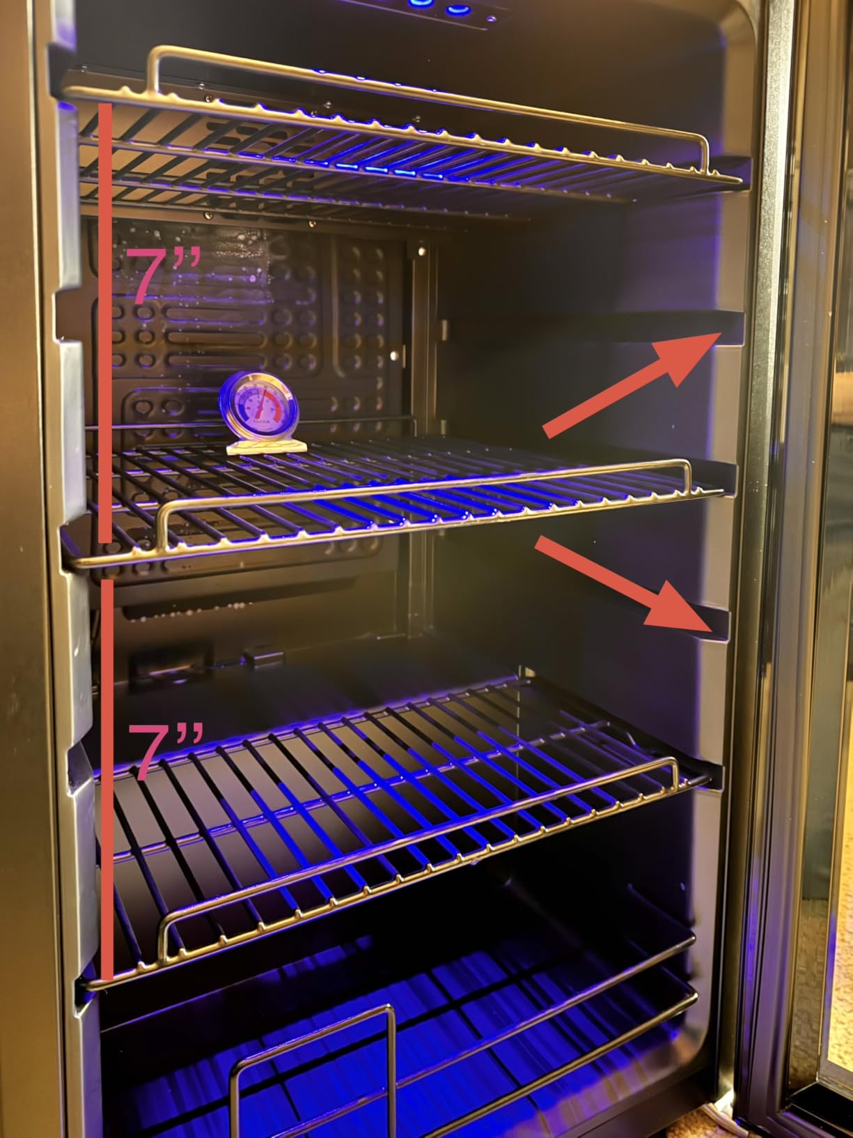 BODEGACOOLER Commercial Freezer Upright, 2 Door Standing Display Freezer With Glass Door, 36 Cu.Ft Large Capacity, -15℉-5℉ Temperature Range, Auto Defrost, For Ice Cream, Frozen Foods customer photo 1