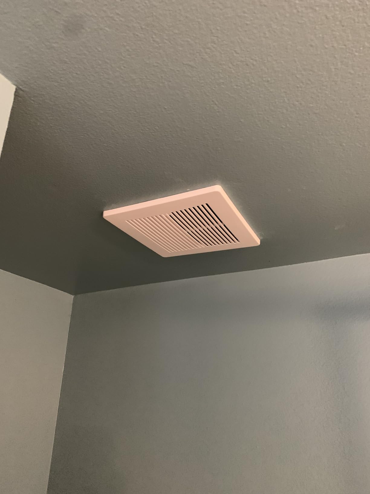 VEVOR Bathroom Exhaust Fan with Light and Heater, 80-90-110 CFM 1500W Bathroom Vent, 1.5 Sones Low-Noise, Premium DC Motor Ceiling Fan for Laundry Room, Storage Room, Home Ventilation, White customer photo 2