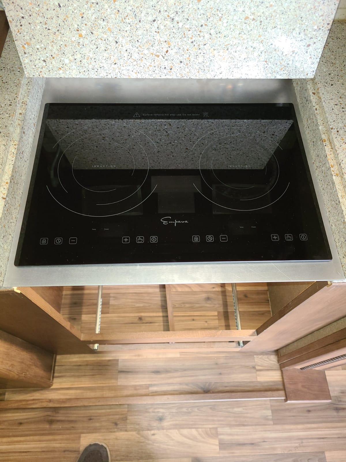 Empava 30 Inch Electric Induction Cooktop Built-In, Hardwired | Bridge-Sync, Touch Slider Control, Power Boost, Timer, Pause, Child Lock customer photo 1